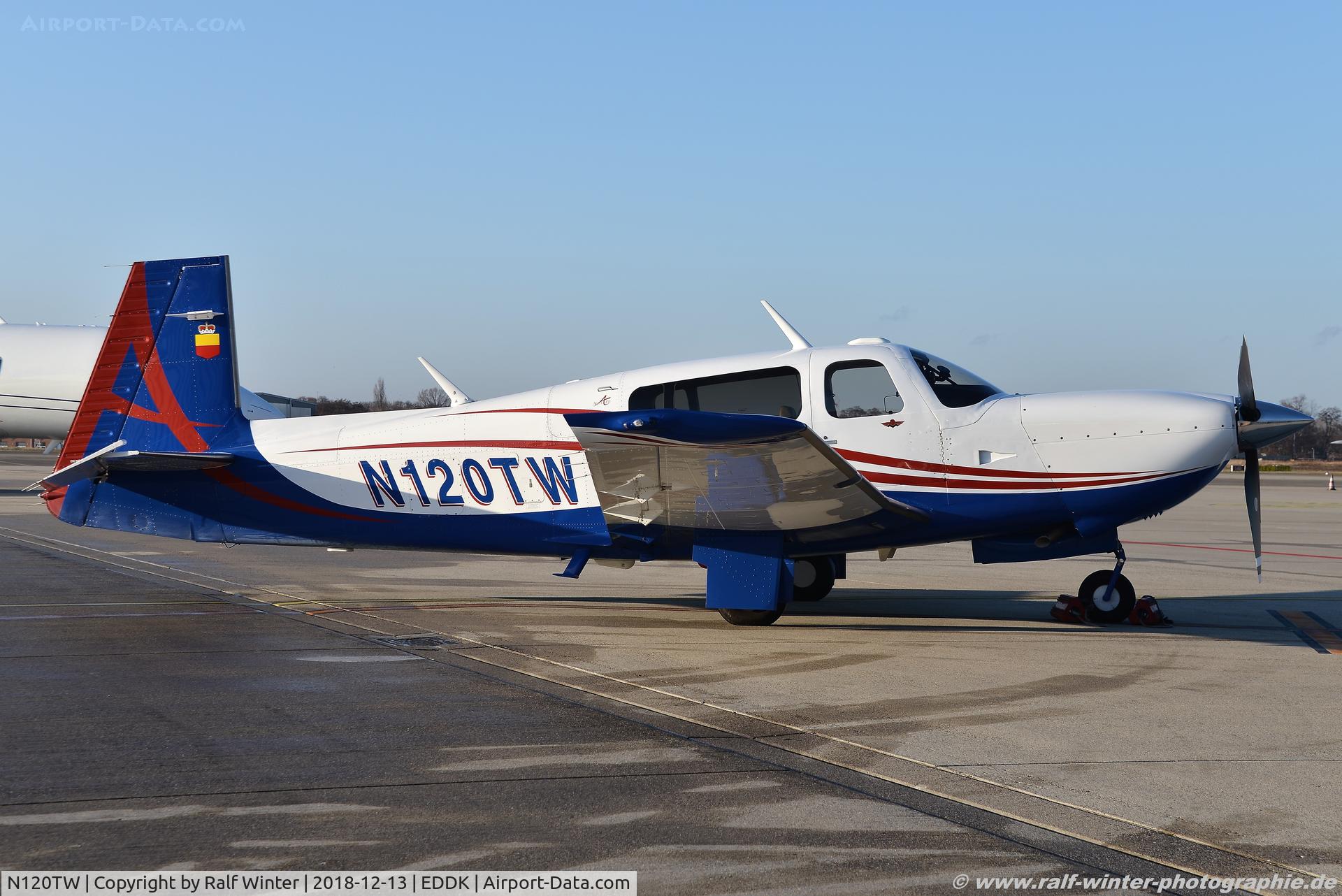N120TW, 2007 Mooney M20TN Acclaim C/N 31-0057, Mooney Airplane M-20TN - Private - 31-0057 - N120TW - 13.12.2018 - CGN