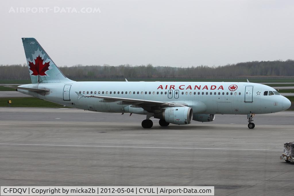 C-FDQV, 1988 Airbus A320-211 C/N 068, Taxiing. Scrapped in march 2019.