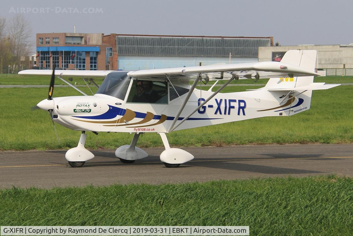 G-XIFR, 2014 Lambert Mission M108 C/N 370-14986, At home base Wevelgem.