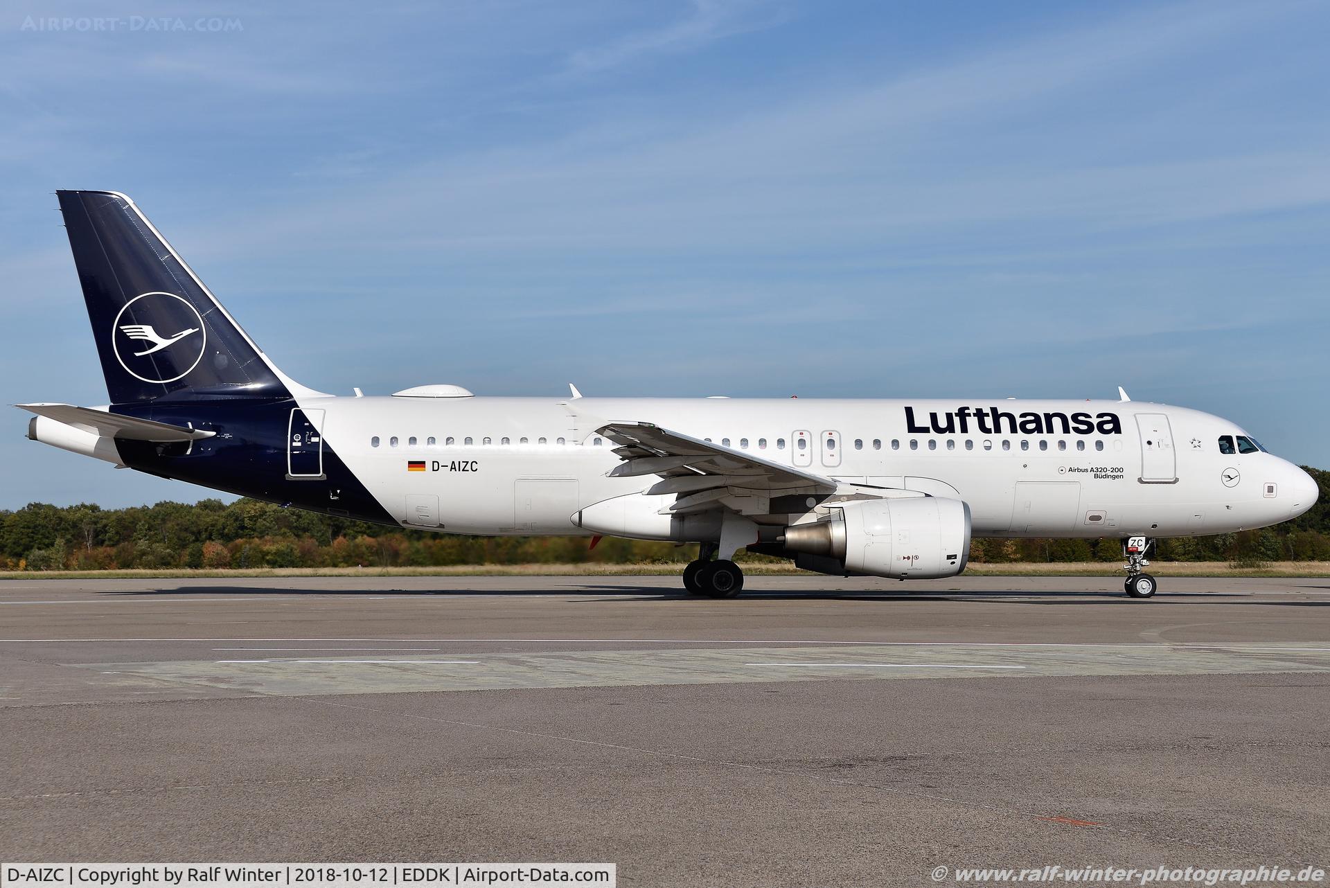 D-AIZC, 2009 Airbus A320-214 C/N 4153, Airbus A320-214 - LH DLH Lufthansa nc 'Buedingen' - 4153 - D-AIZC - 12.10.2018 - CGN