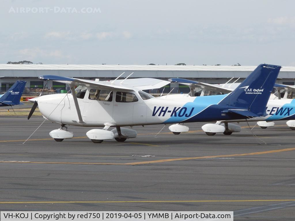 VH-KOJ, 2018 Cessna 172S C/N 172S12147, Cessna 172S VH-KOJ at Moorabbin Apr 5,2019.