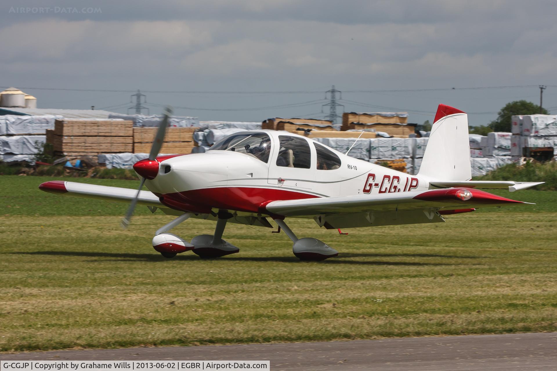 G-CGJP, 2010 Vans RV-10 C/N PFA 339-14600, Vans RV-10 G-CGJP, Breighton 2/6/13