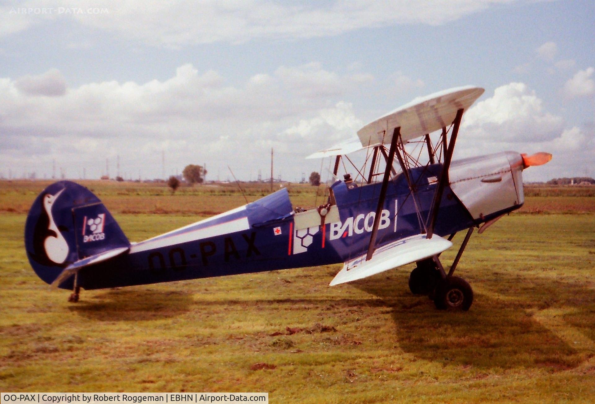 OO-PAX, 1948 Stampe-Vertongen SV-4B C/N 1147, 1998.