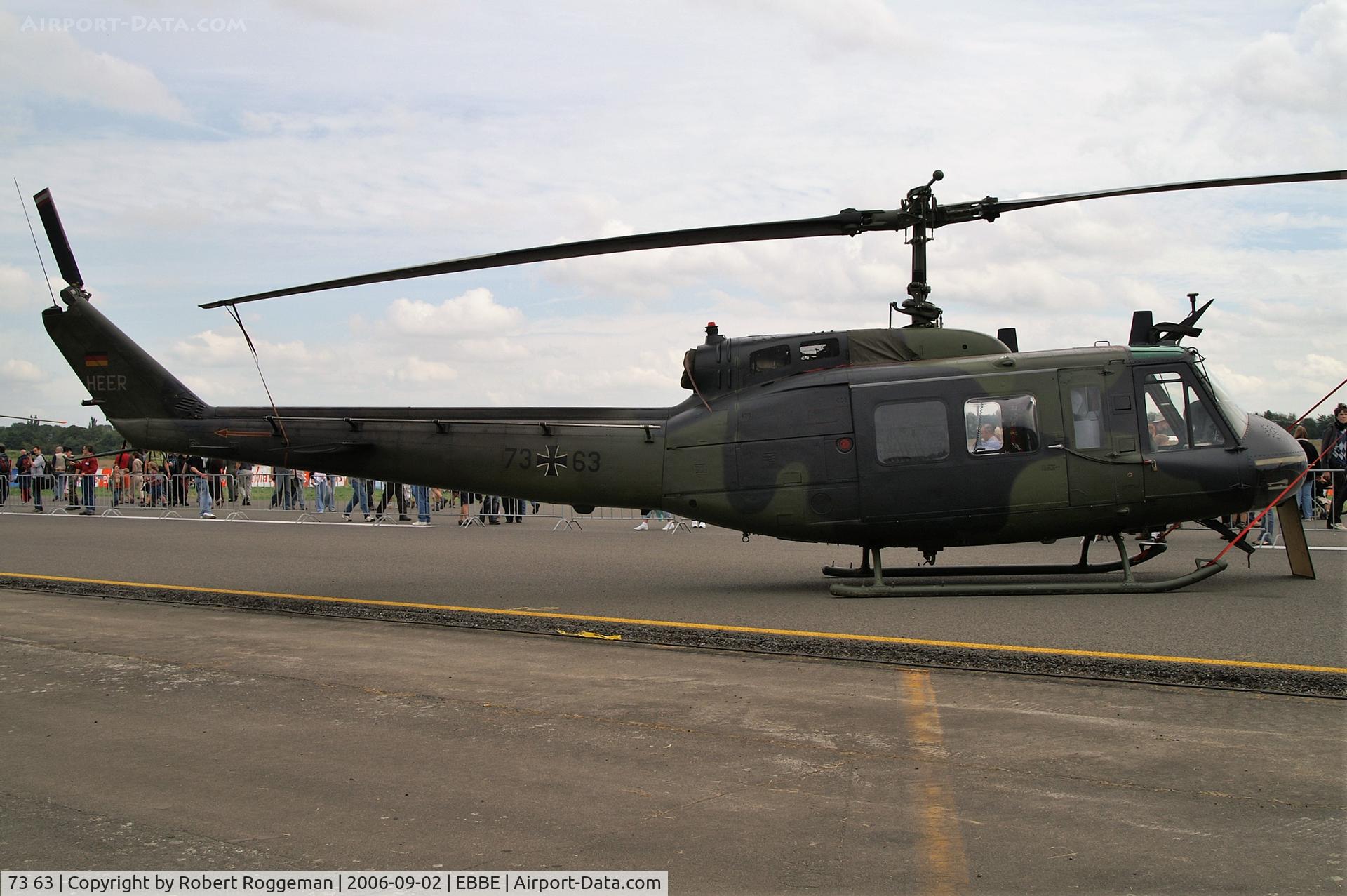 73 63, Bell (Dornier) UH-1D Iroquois (205) C/N 8483, DEFENCE DAY.