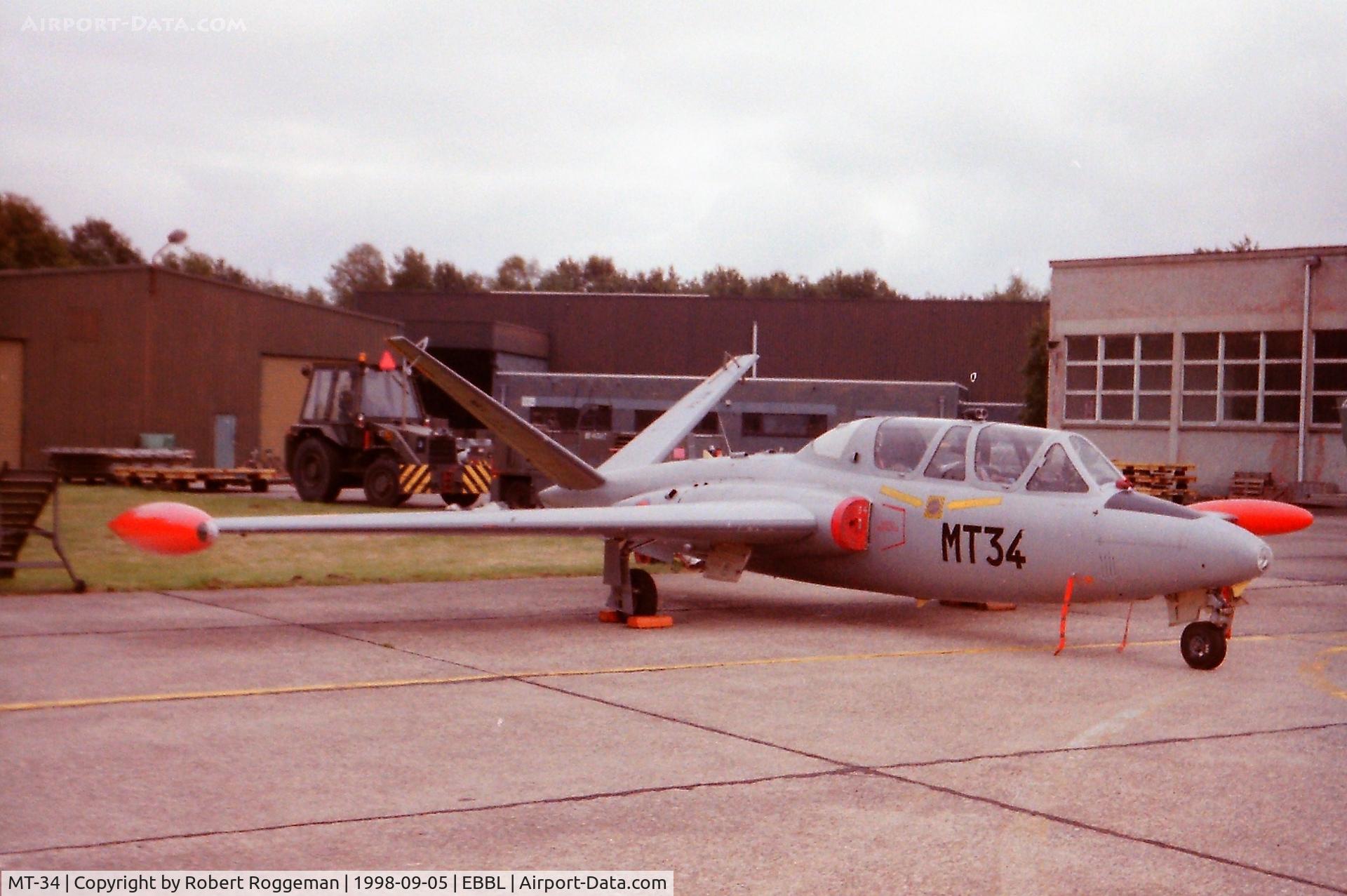 MT-34, Fouga CM-170R Magister C/N 291, OPEN DAY.