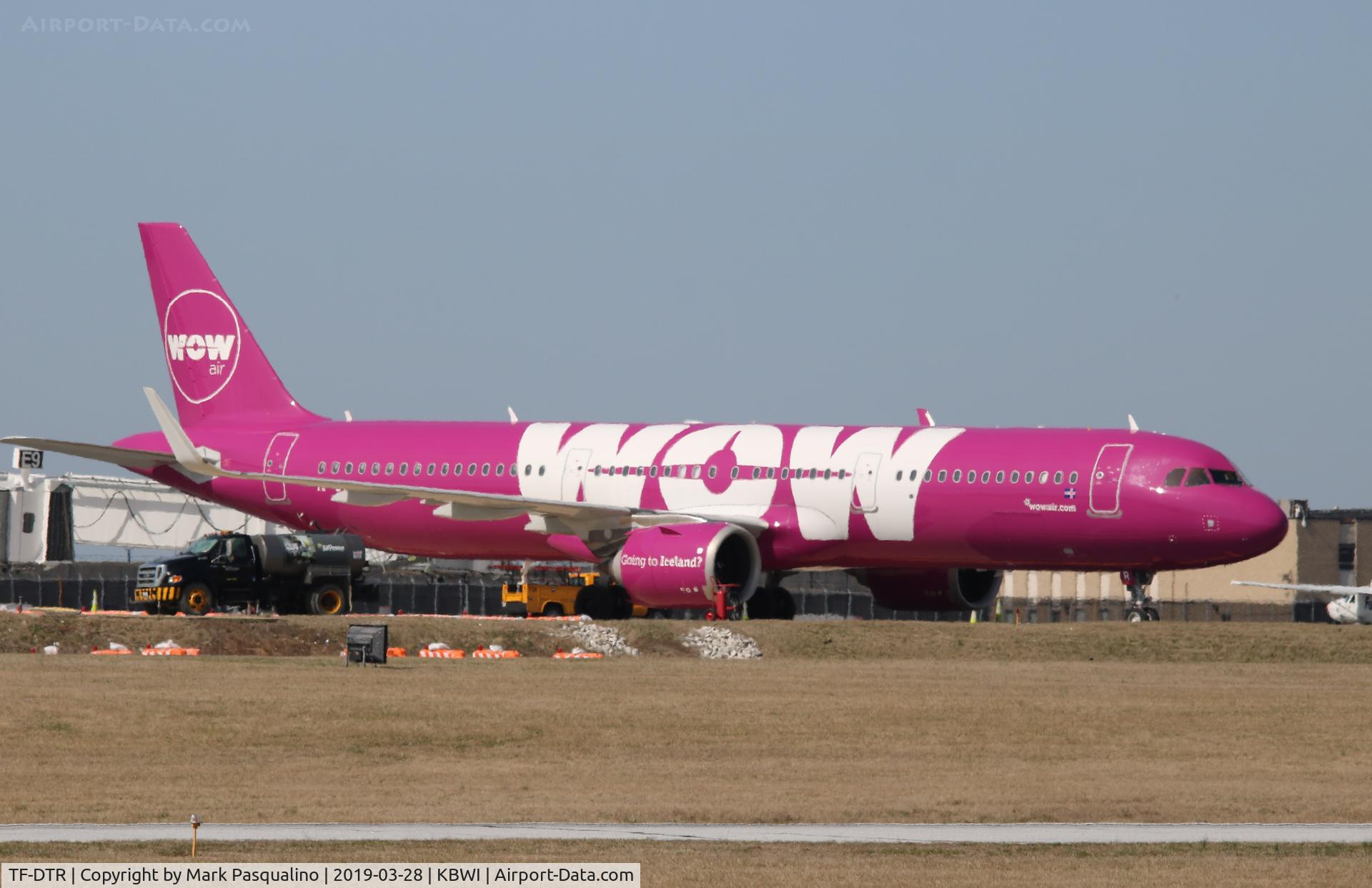 TF-DTR, 2018 Airbus A321-253N C/N 8085, Airbus A321-253N