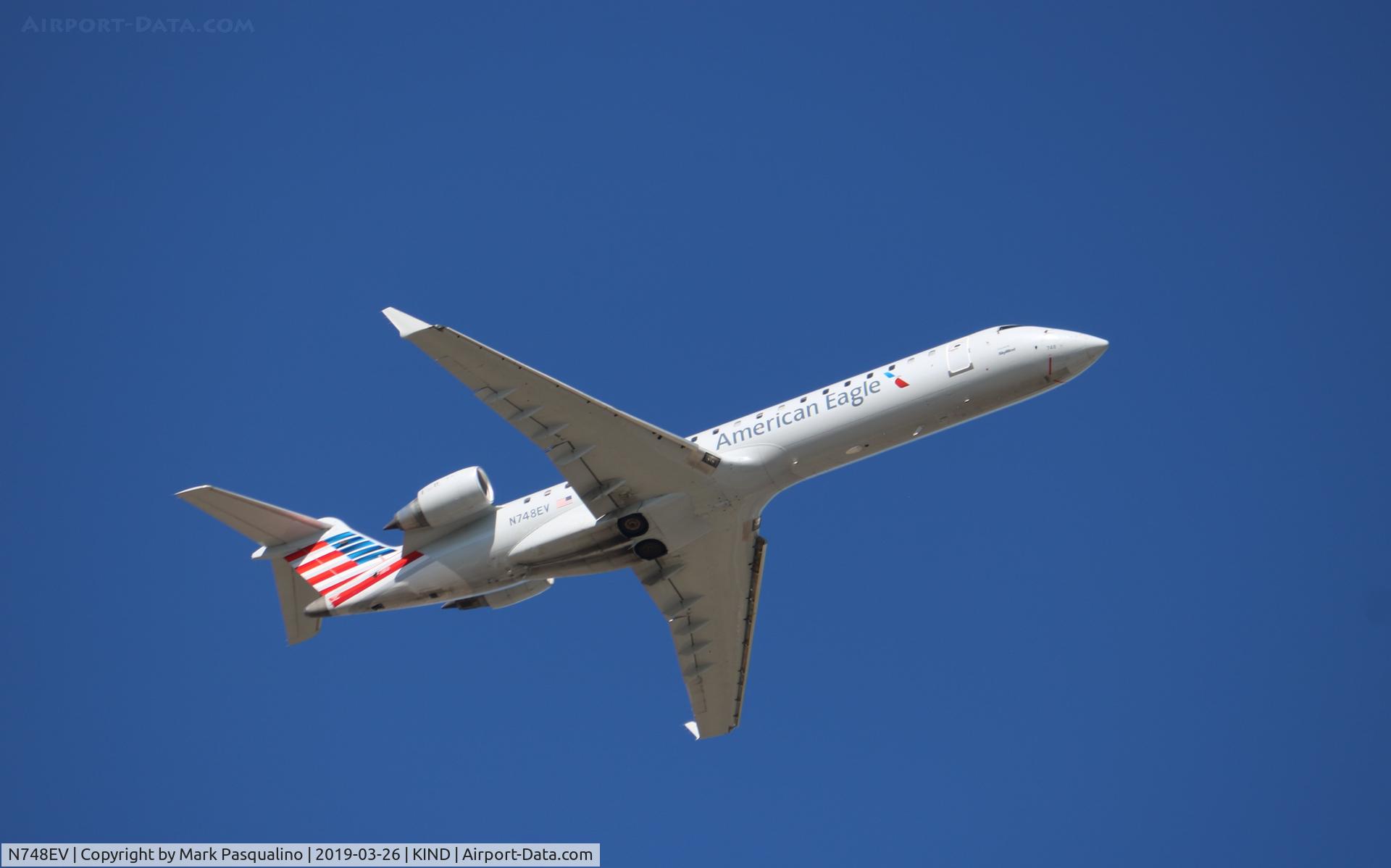 N748EV, 2004 Bombardier CRJ-700 (CL-600-2C10) Regional Jet C/N 10158, CL-600-2C10