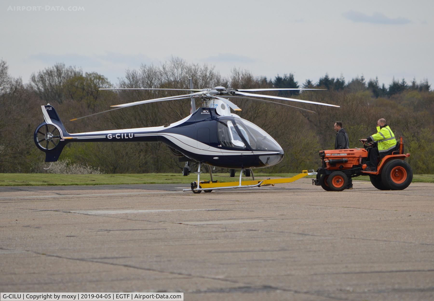G-CILU, 2015 Guimbal Cabri G2 C/N 1092, Guimbal Cabri G2 at Fairoaks.
