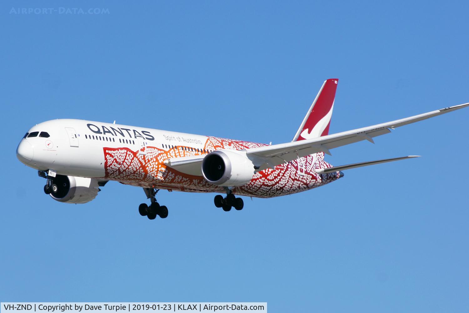 VH-ZND, 2018 Boeing 787-9 Dreamliner C/N 63390, No comment.