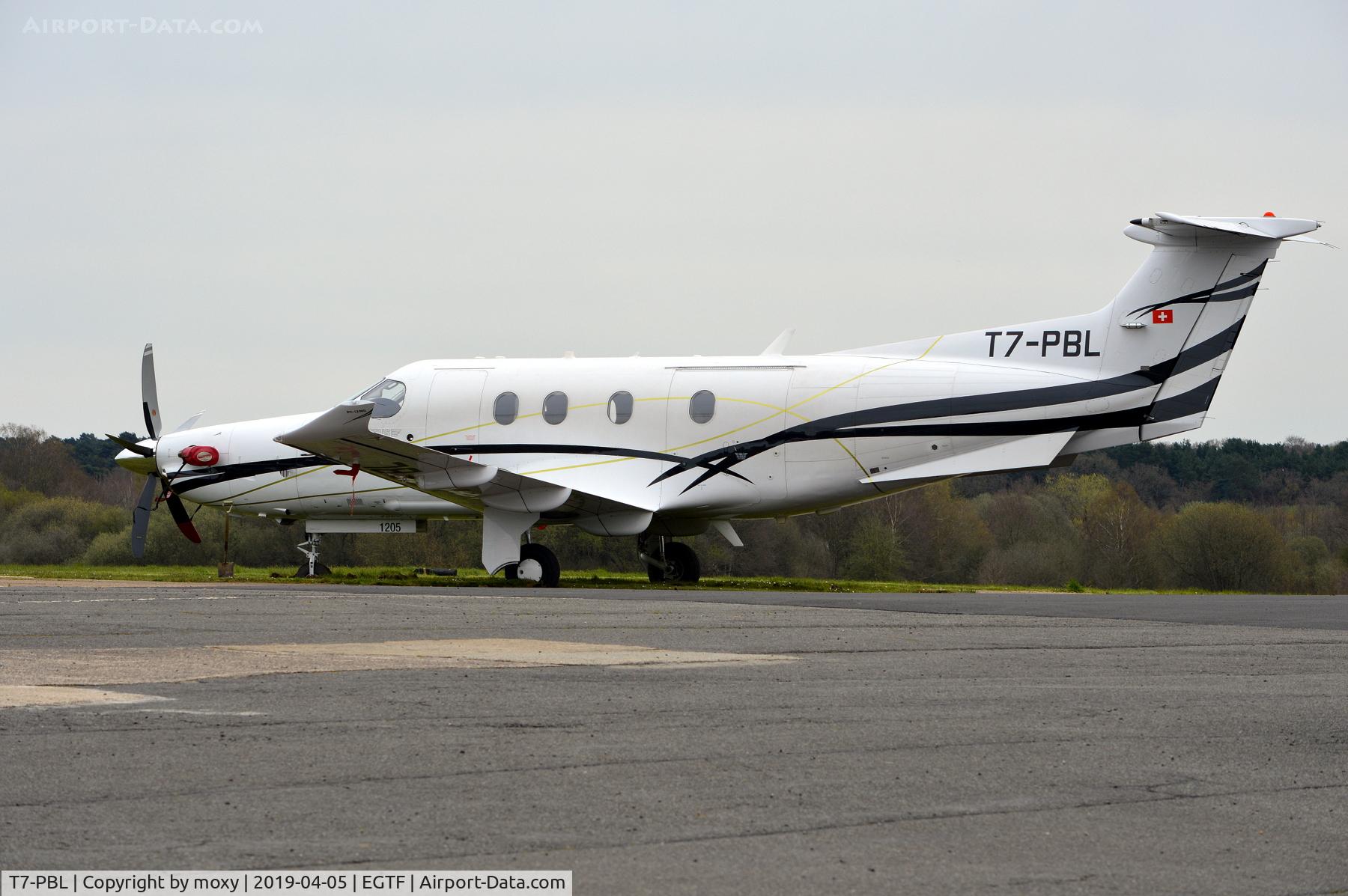 T7-PBL, 2010 Pilatus PC-12/47E C/N 1205, Pilatus PC-12/47E at Fairoaks.