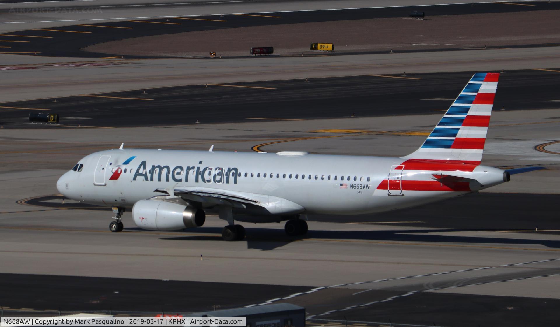 N668AW, 2002 Airbus A320-232 C/N 1764, Airbus A320-232