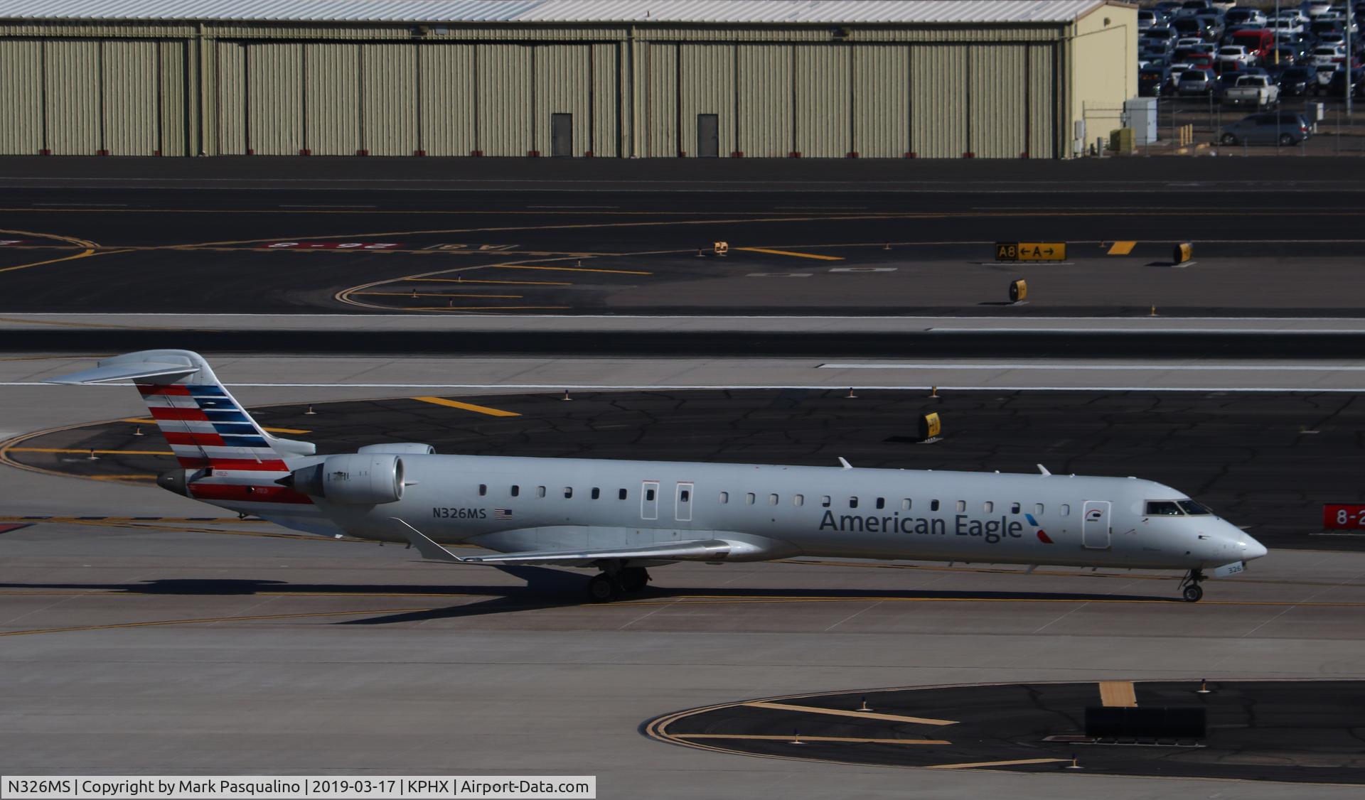 N326MS, 2008 Bombardier CRJ-900ER NG (CL-600-2D24) C/N 15124, CL-600-2D24