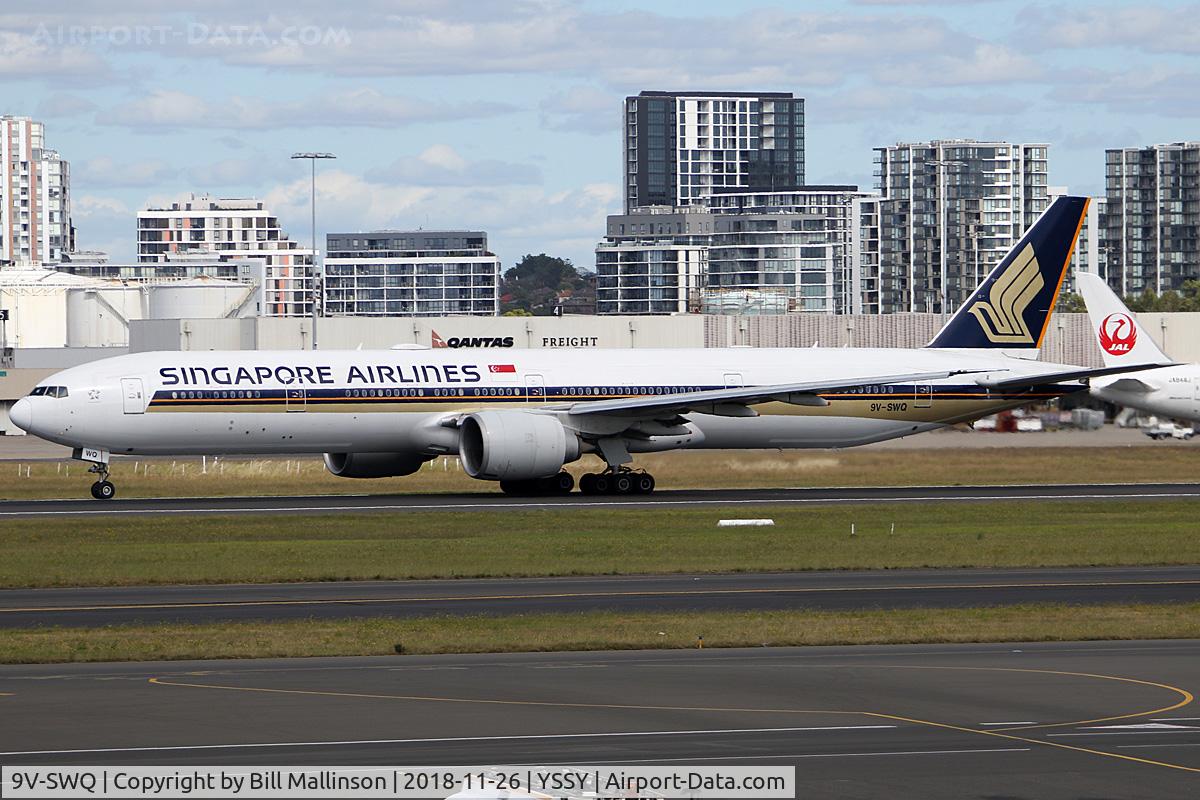 9V-SWQ, 2008 Boeing 777-312/ER C/N 34582, ready for home