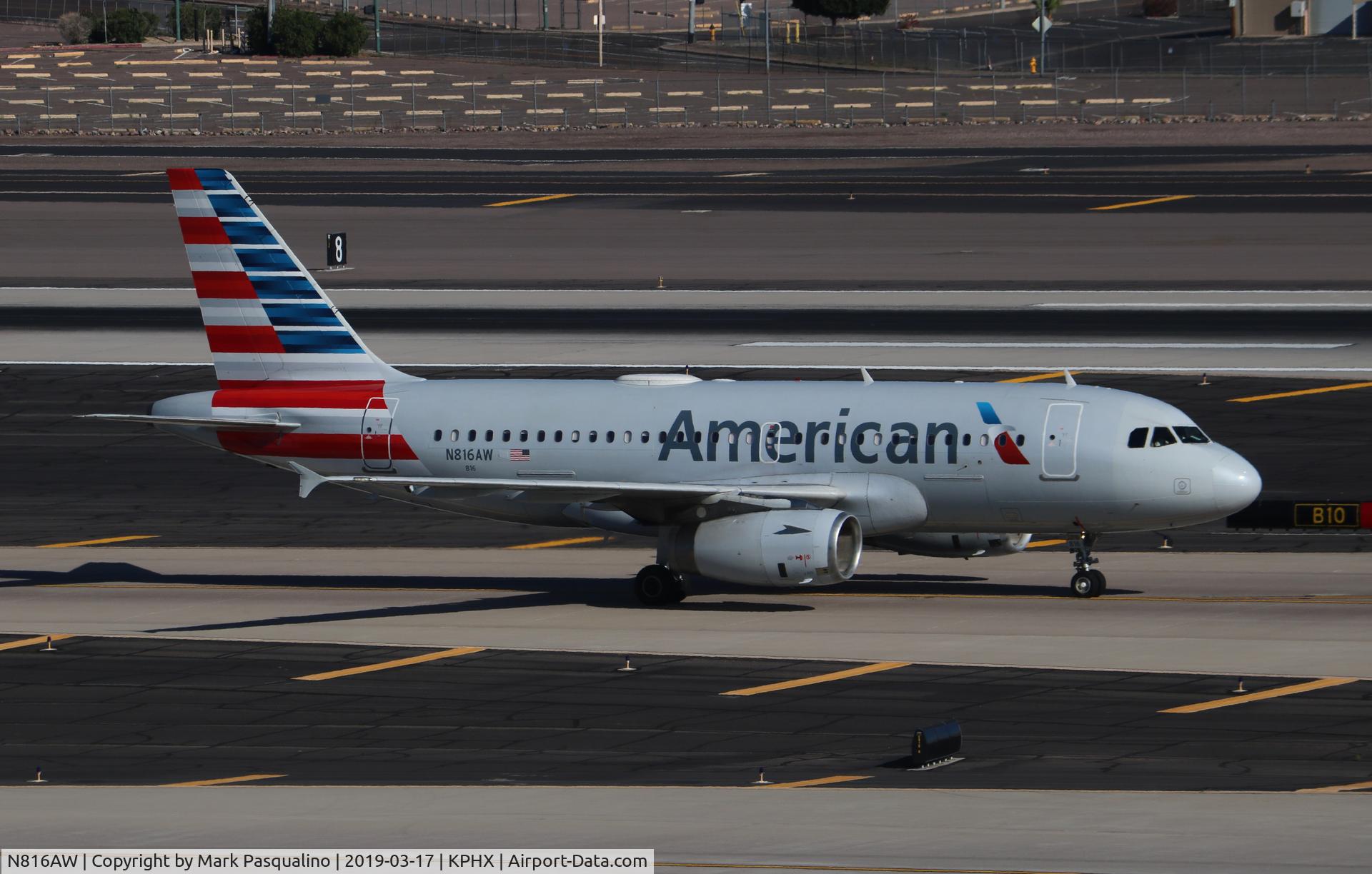 N816AW, 2000 Airbus A319-132 C/N 1350, Airbus A319-132