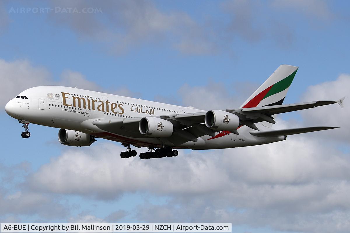 A6-EUE, 2016 Airbus A380-861 C/N 217, EK412