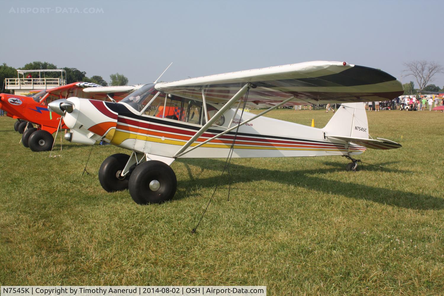 N7545K, 1950 Piper PA-18-105 Super Cub C/N 18-261, 1950 Piper PA-18-105 Super Cub, c/n: 18-261