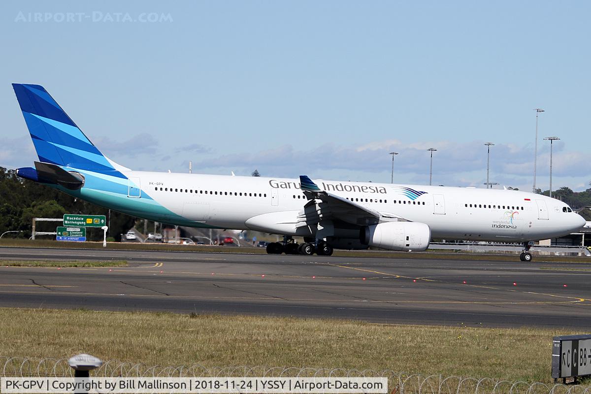 PK-GPV, 2014 Airbus A330-343 C/N 1577, taxiing