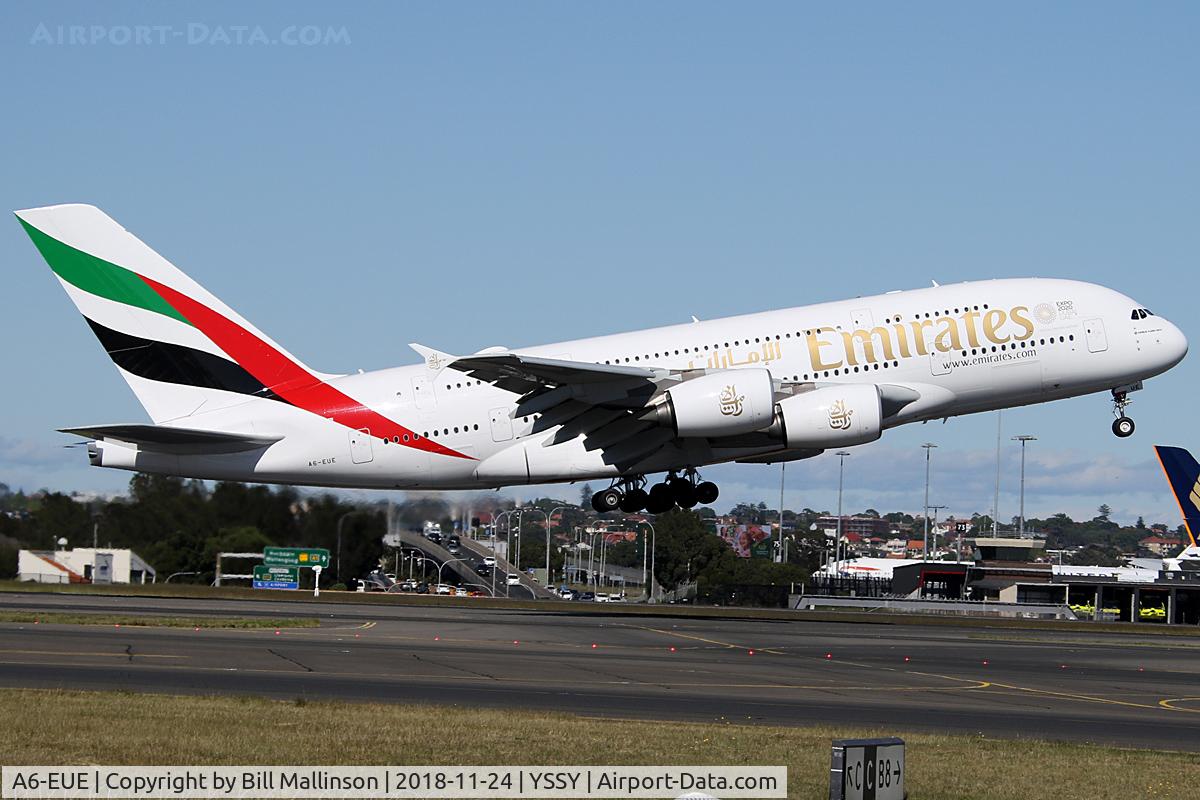 A6-EUE, 2016 Airbus A380-861 C/N 217, EK412 to CHC