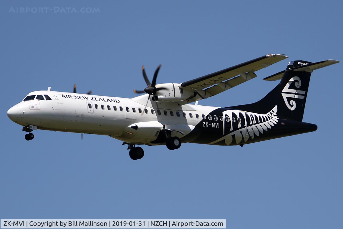 ZK-MVI, 2015 ATR 72-600 C/N 1306, finals