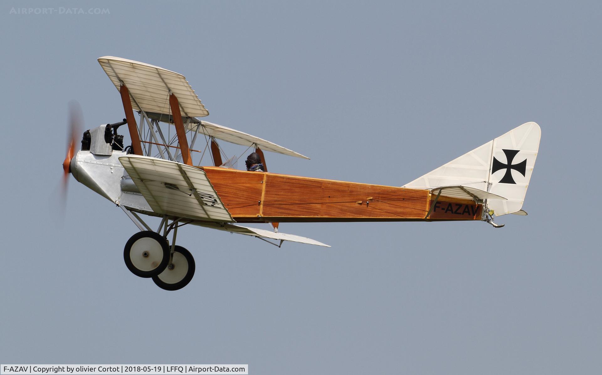 F-AZAV, LFG Roland C.II C/N 005, Ferte Alais airshow 2018