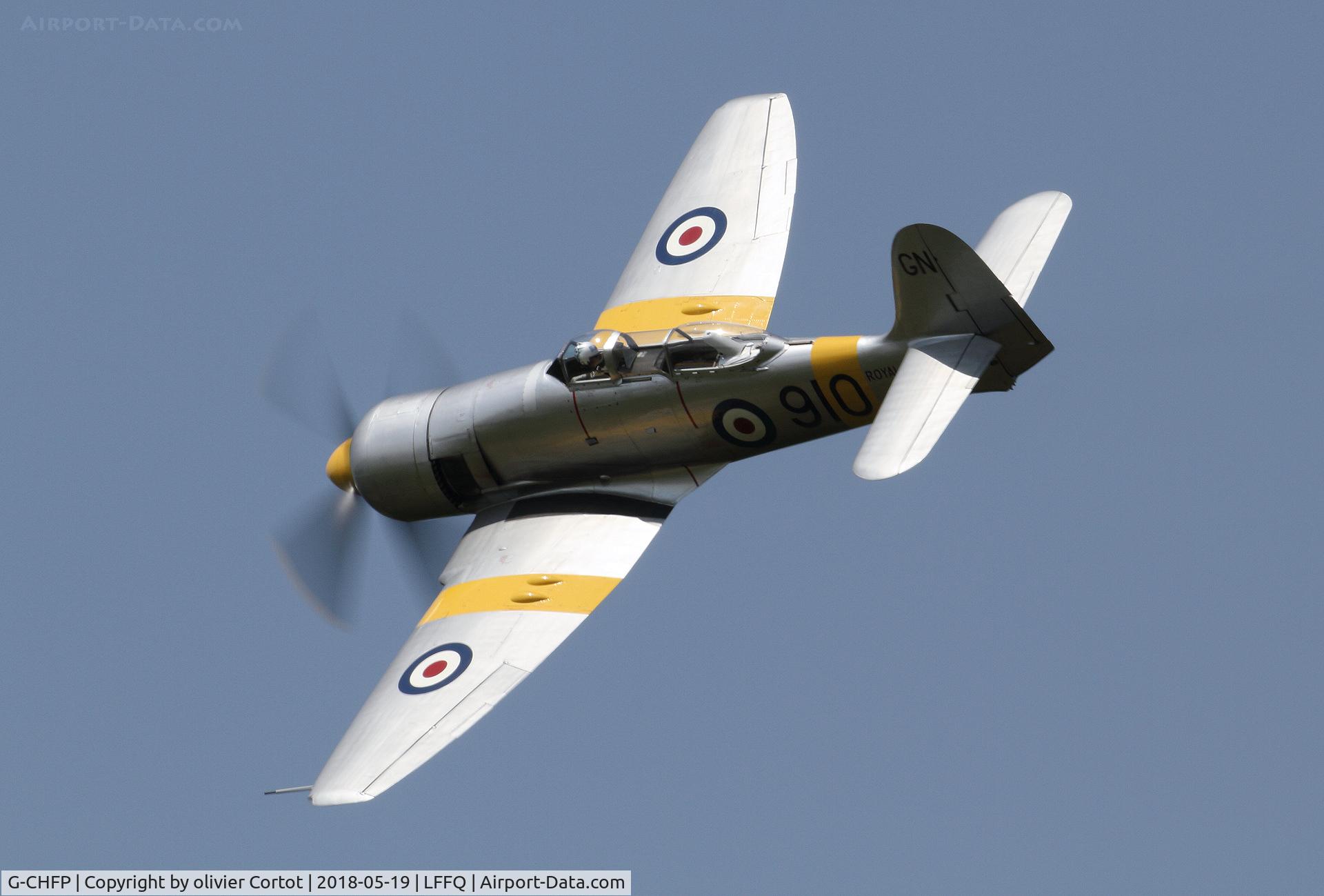 G-CHFP, 1952 Hawker Sea Fury T.20 C/N 41H/636070, Ferte alais airshow