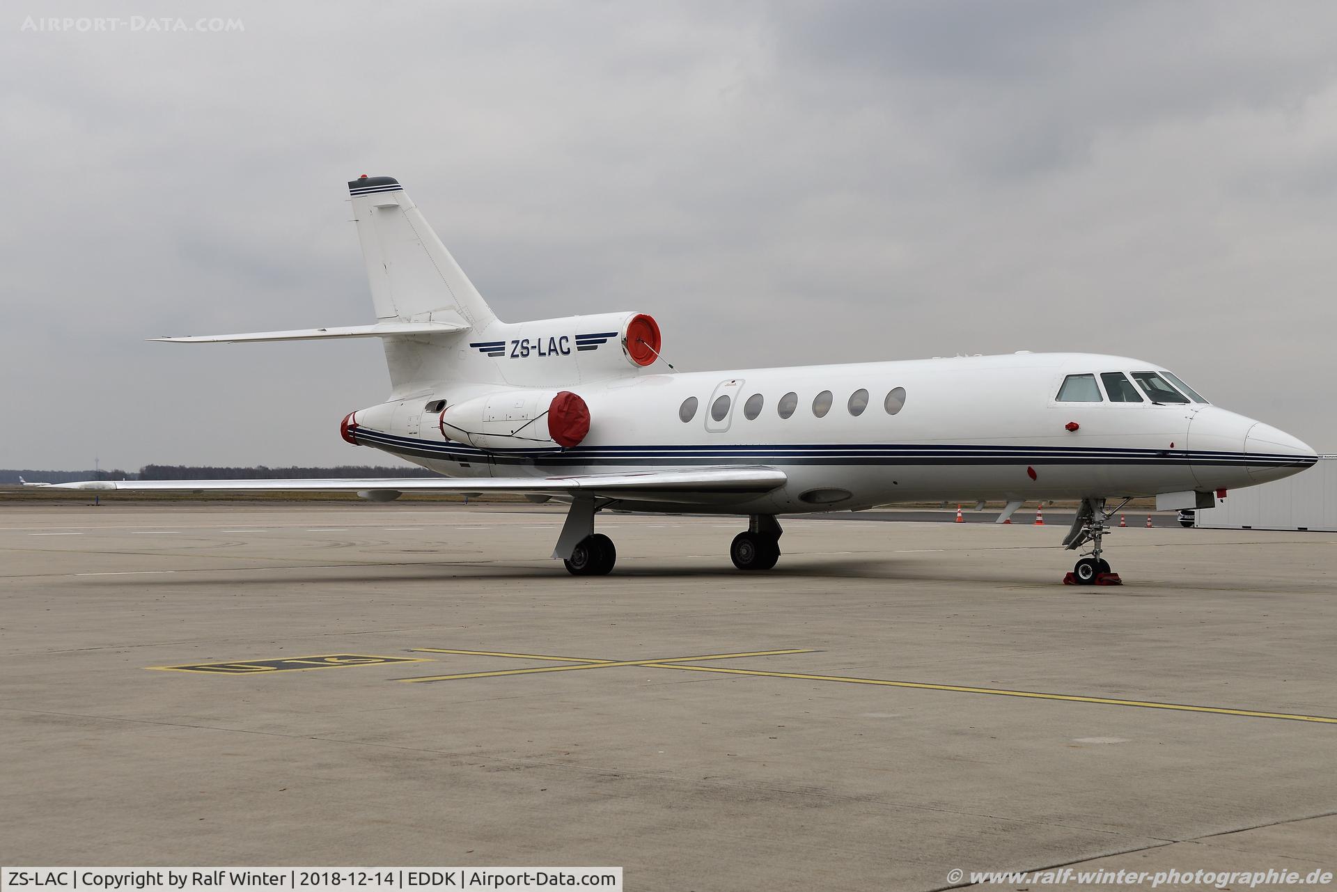 ZS-LAC, 1997 Dassault Falcon 50EX C/N 257, Dassault Falcon 50 Mystere - Moxibuzz PTY Ltd - 257 - ZS-LAC - 14.12.2018 - CGN