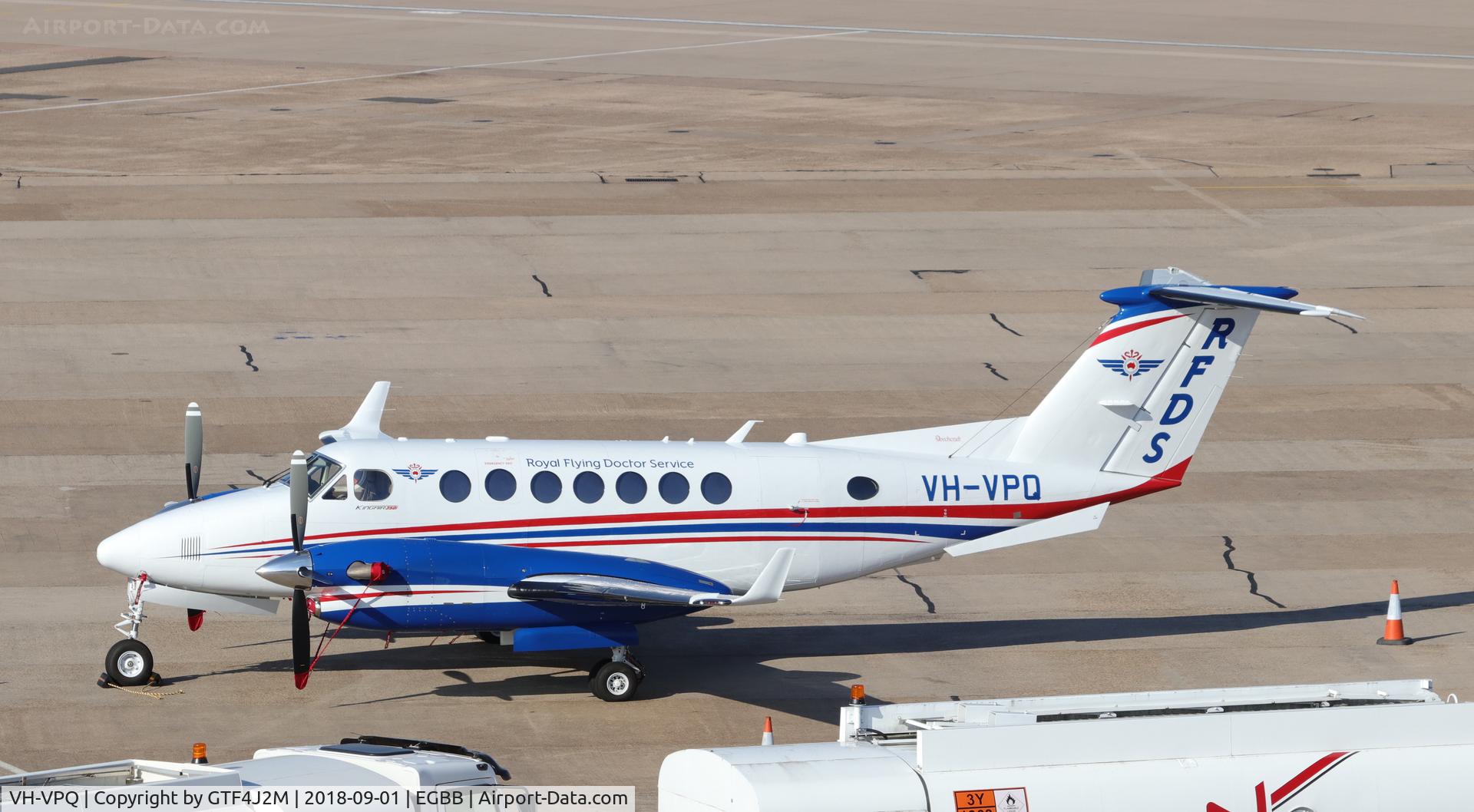 VH-VPQ, 2018 Beech B300 King Air King Air C/N FL-1142, VH-VPQ at Birmingham 1.9.18