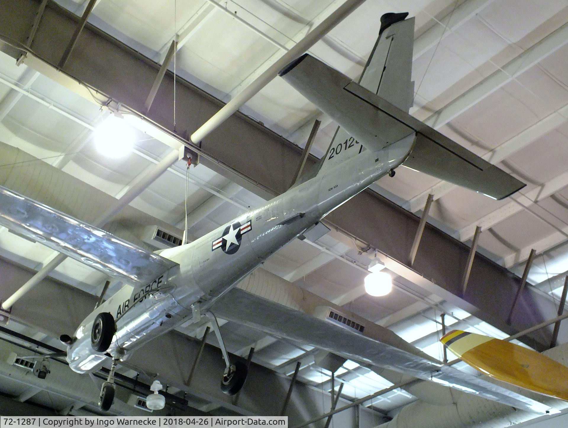 72-1287, 1972 E-Systems XQM-93A, LTV E-Systems XQM-93A at the Frontiers of Flight Museum, Dallas TX