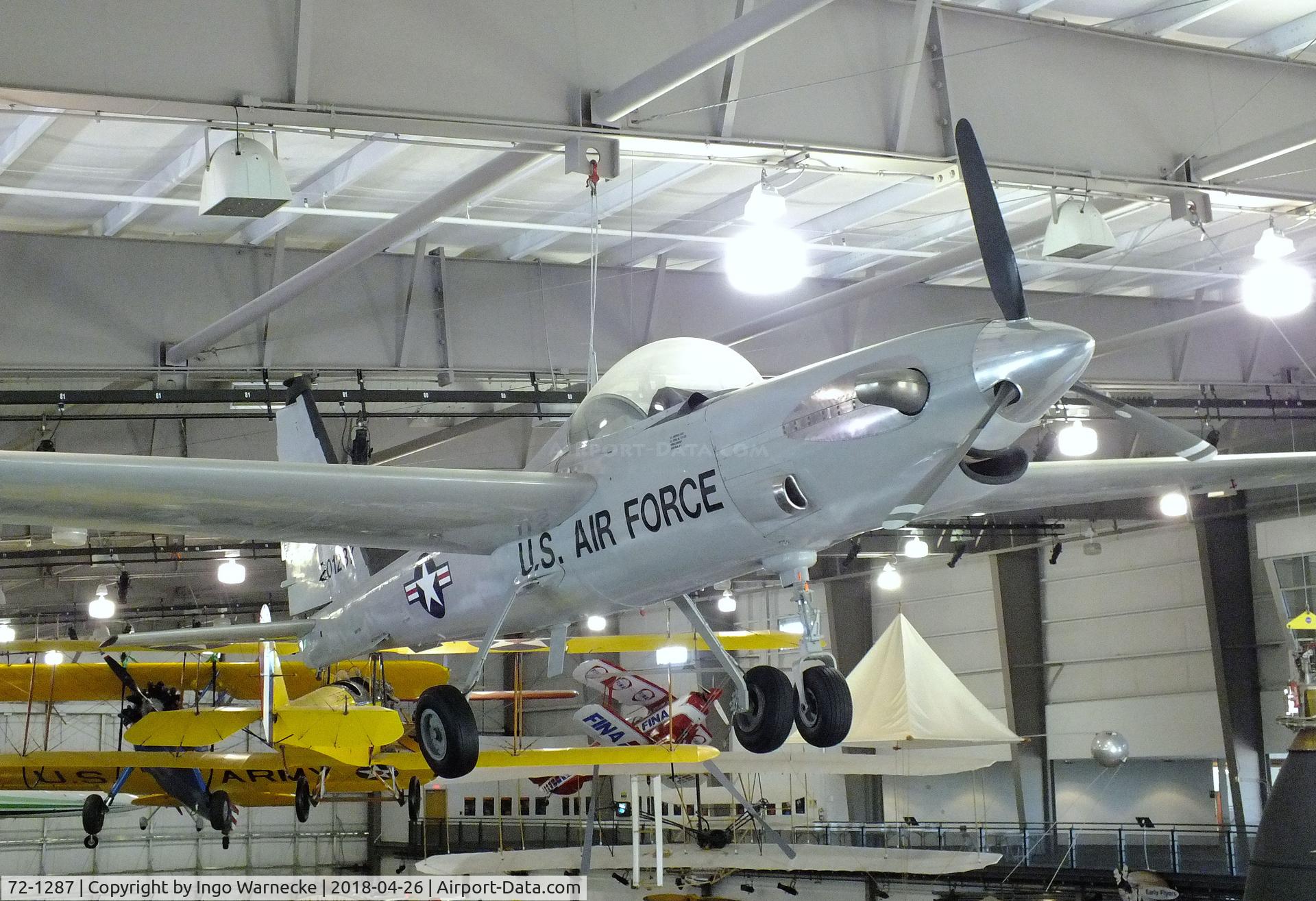 72-1287, 1972 E-Systems XQM-93A, LTV E-Systems XQM-93A at the Frontiers of Flight Museum, Dallas TX