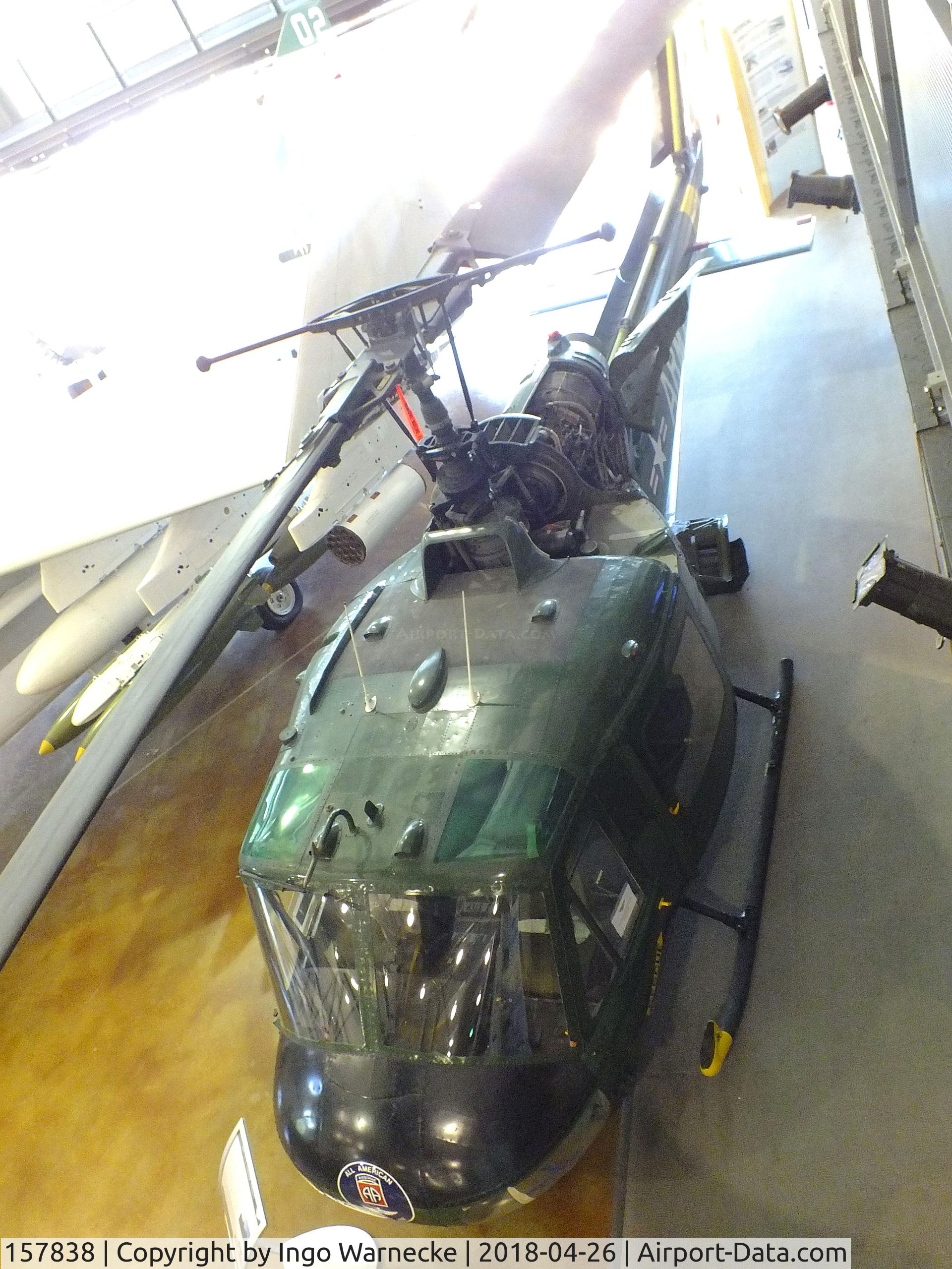 157838, Bell TH-1L Iroquois C/N 6433, Bell TH-1L Iroquois at the Frontiers of Flight Museum, Dallas TX