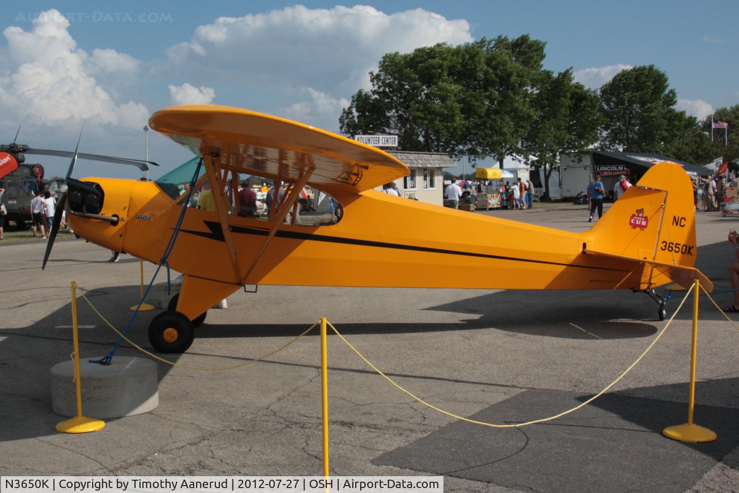 N3650K, 1946 Piper J3C-65 Cub C/N 22344, 1946 Piper J3C-65, c/n: 22344