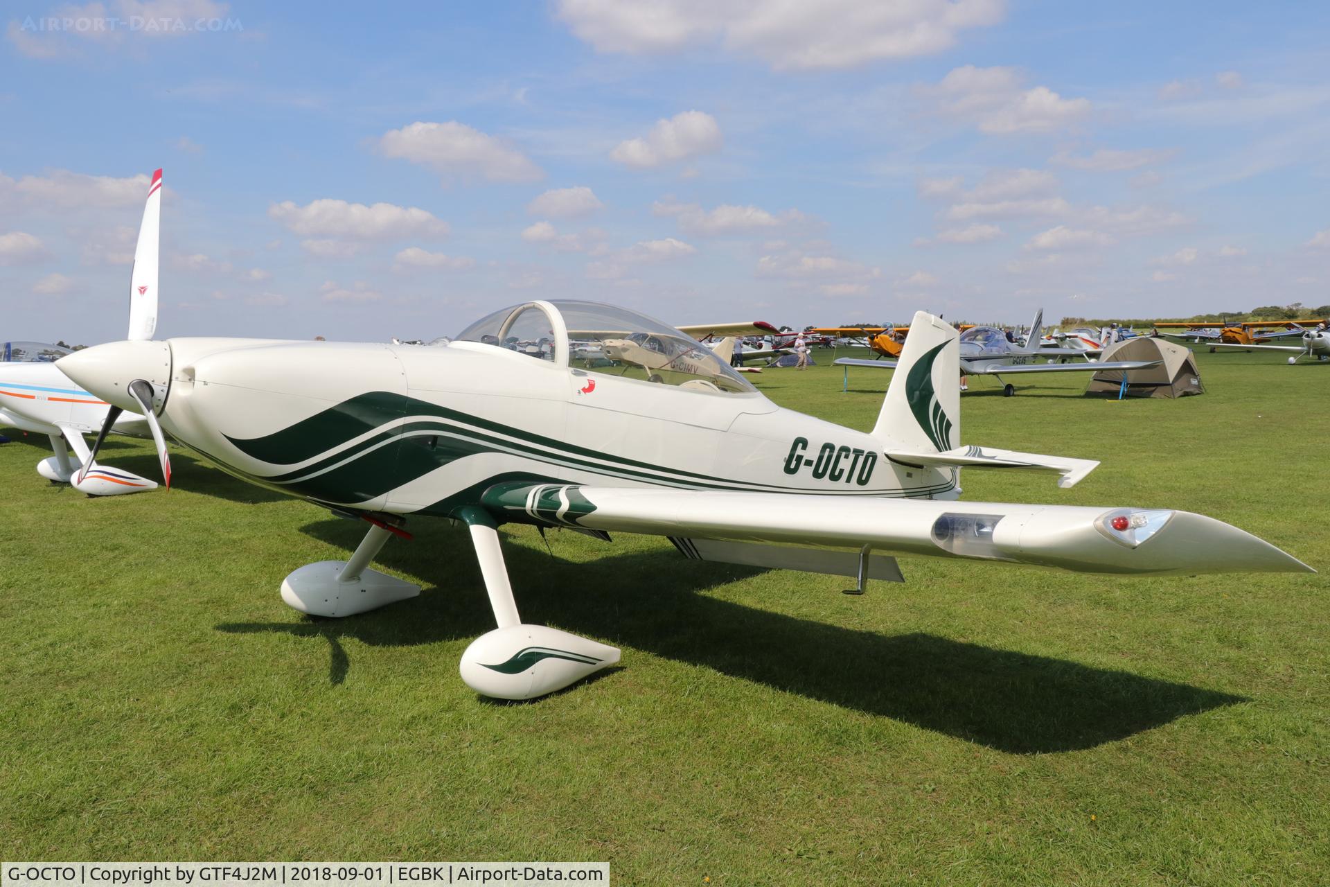 G-OCTO, 2003 Vans RV-8 C/N 470, G-OCTO  at Sywell 1.9.18