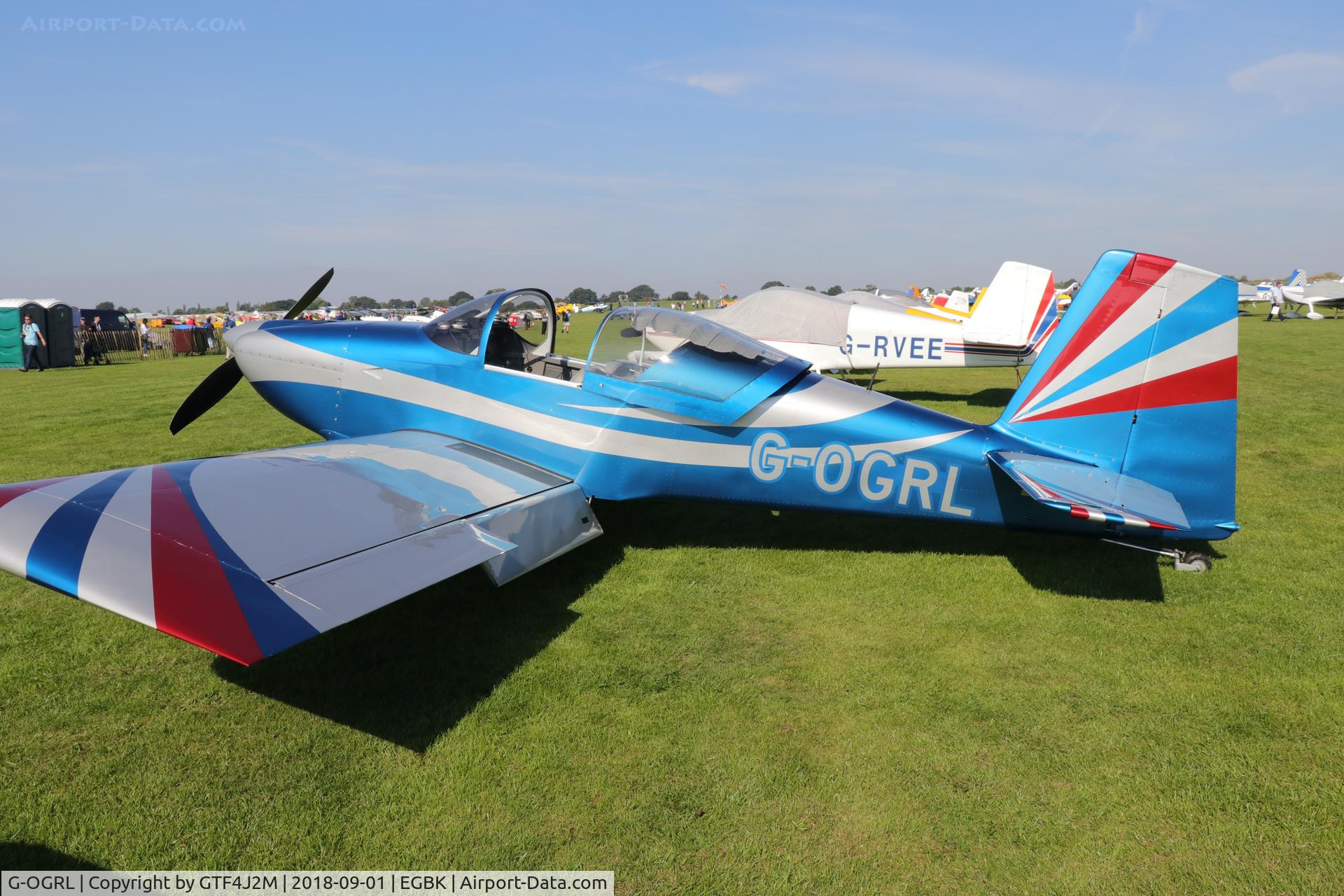 G-OGRL, 2012 Vans RV-7 C/N 71874, G-OGRL  at Sywell 1.9.18