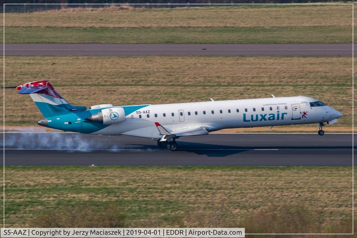 S5-AAZ, 2001 Canadair CRJ-700 (CL-600-2C10) Regional Jet C/N 10014, Canadair CRJ-700
