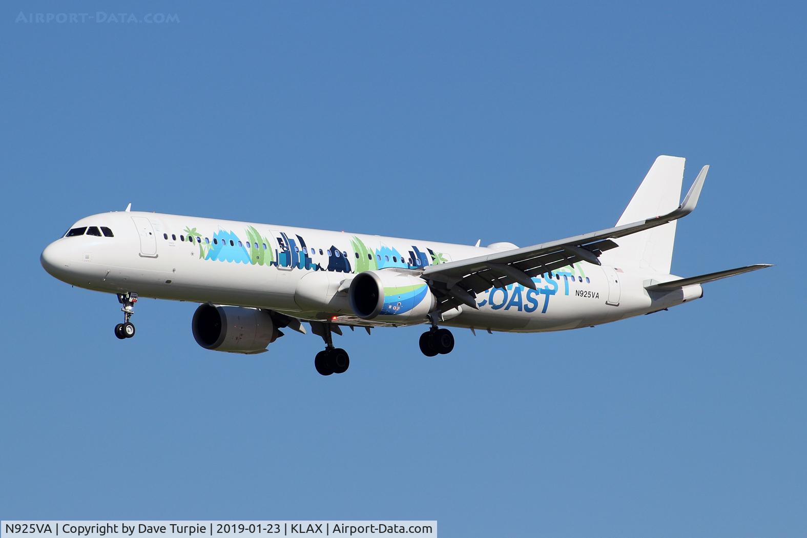 N925VA, 2017 Airbus A321-251N C/N 7999, No comment.