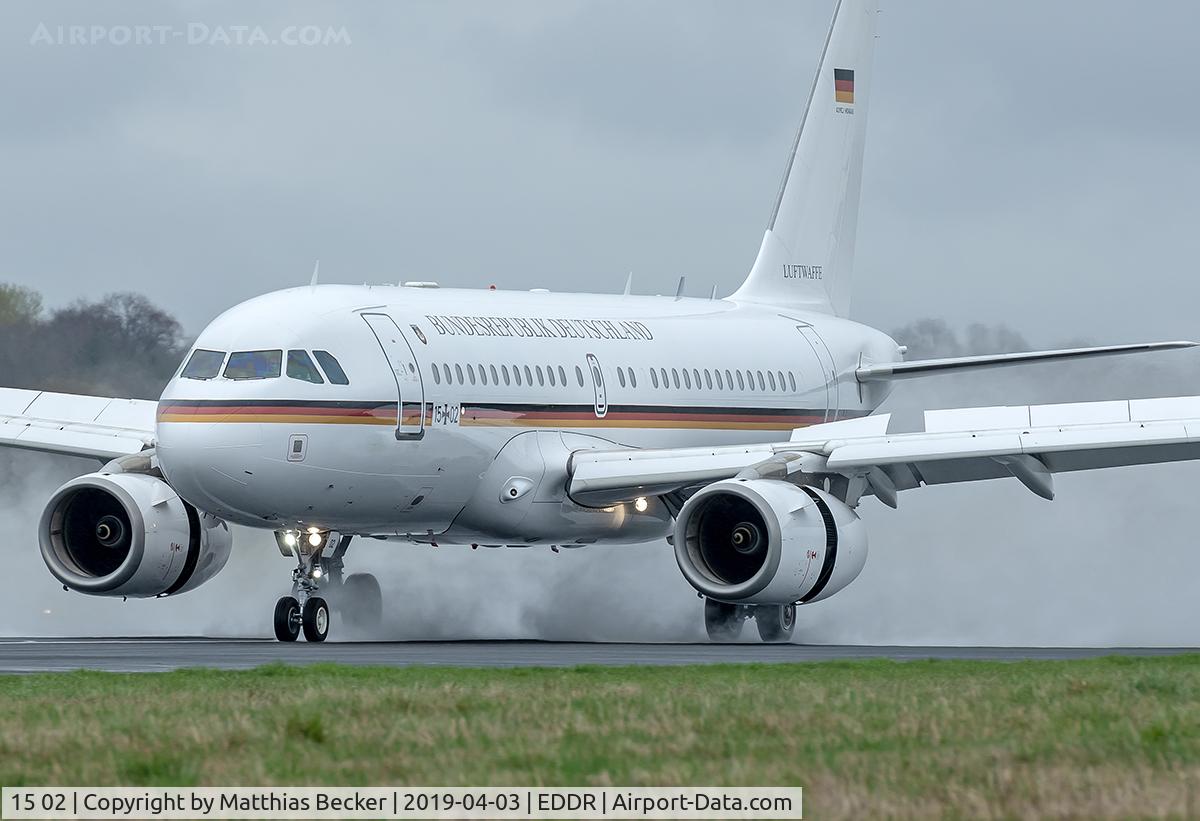 15 02, Airbus A319-115(CJ) C/N 4646466, 15+02