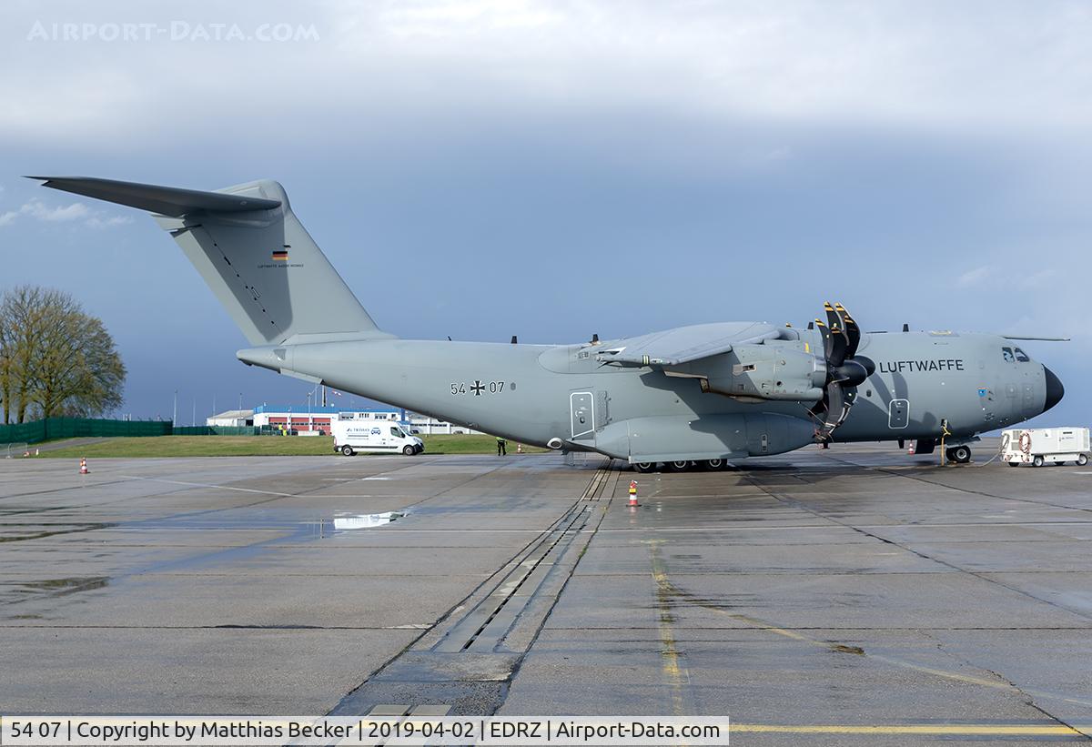 54 07, 2016 Airbus A400M-180 C/N 043, 54+07