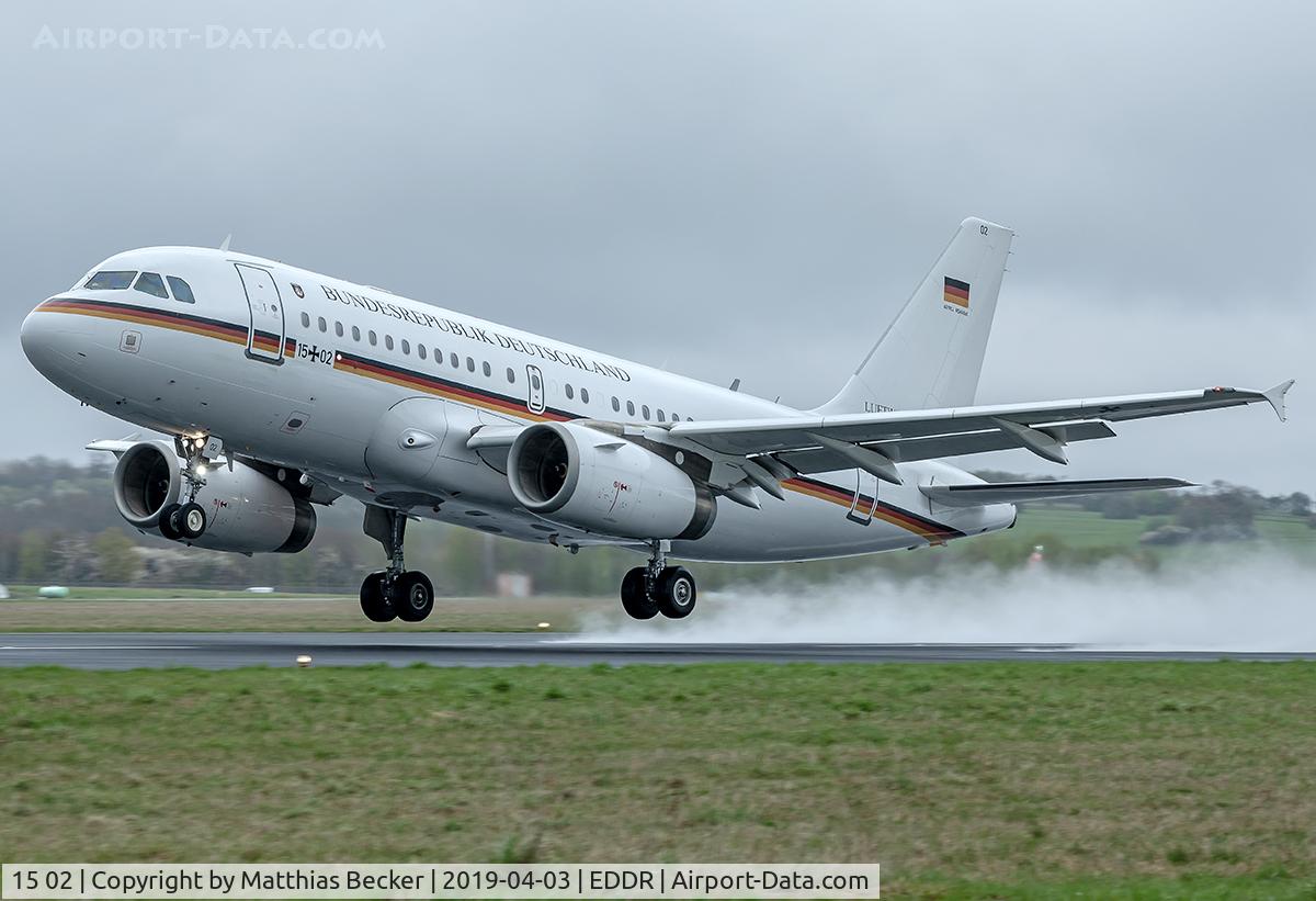 15 02, Airbus A319-115(CJ) C/N 4646466, 15+02