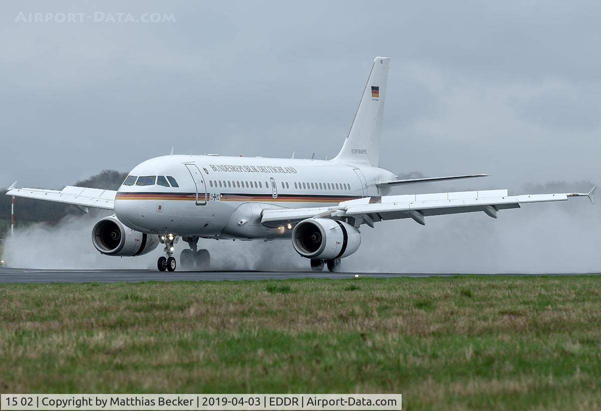 15 02, Airbus A319-115(CJ) C/N 4646466, 15+02