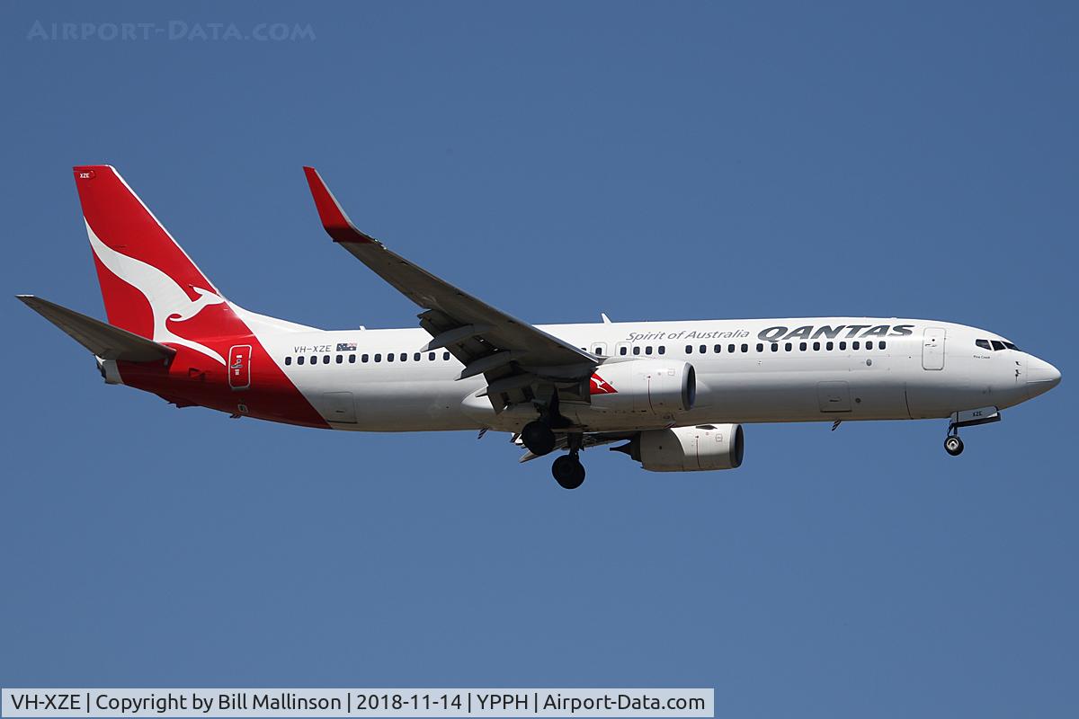 VH-XZE, 2013 Boeing 737-838 C/N 39369, FINALS TO 21