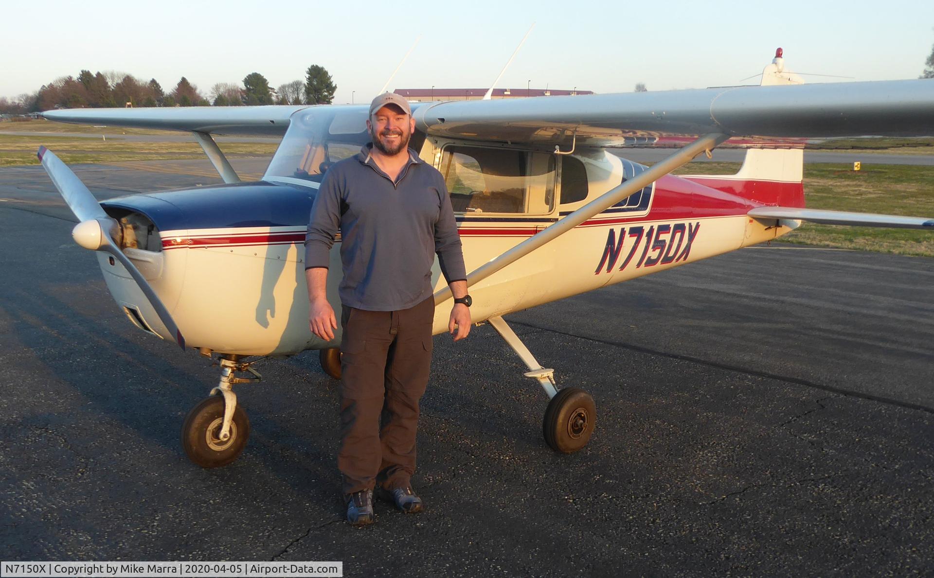 N7150X, 1961 Cessna 150A C/N 15059250, Airplane at N94, 6 April 2019