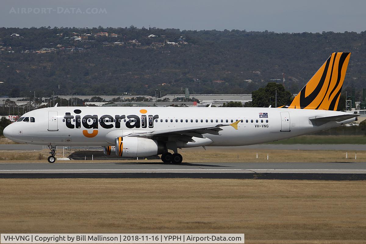 VH-VNG, 2008 Airbus A320-232 C/N 3674, ready to roll