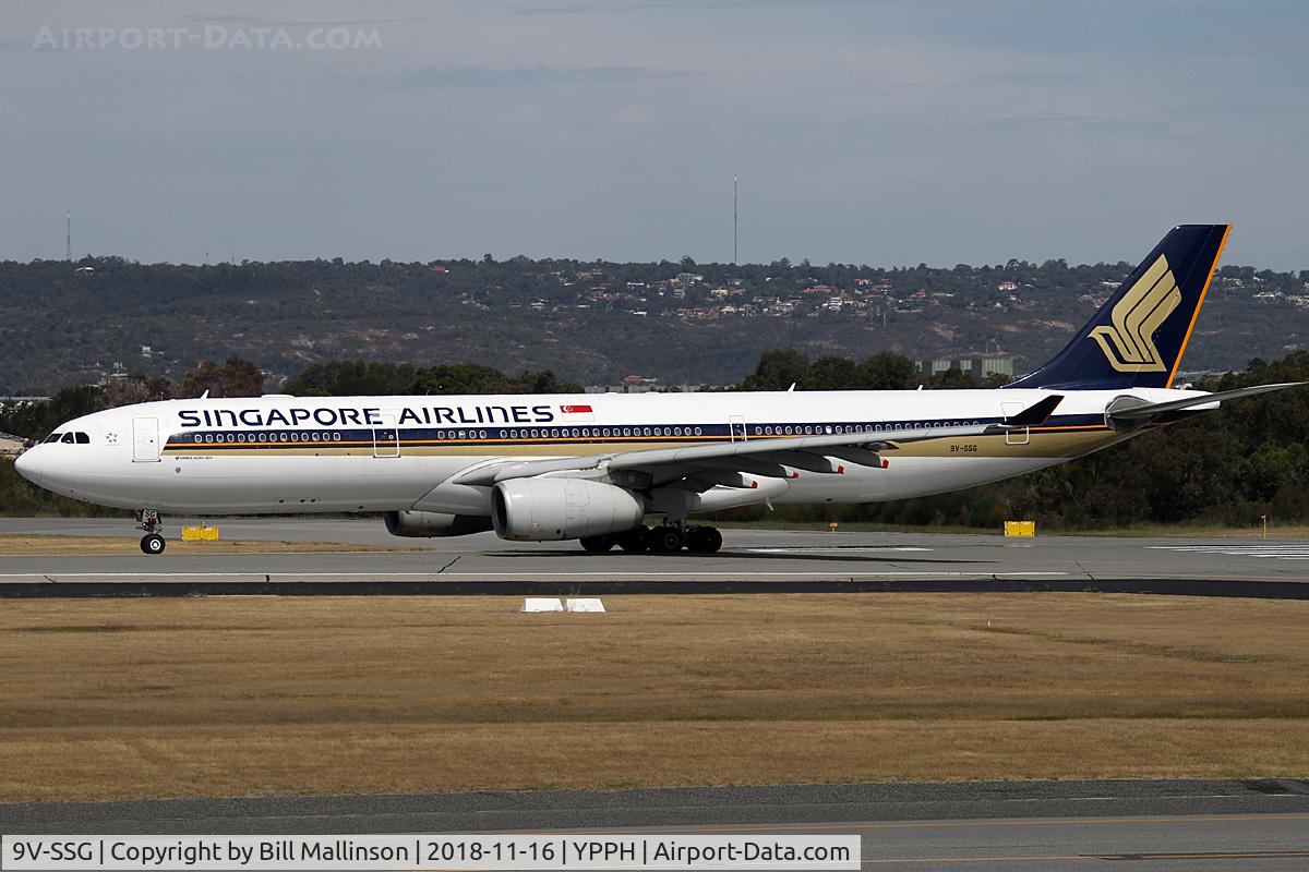 9V-SSG, 2015 Airbus A330-343 C/N 1633, home to SIN