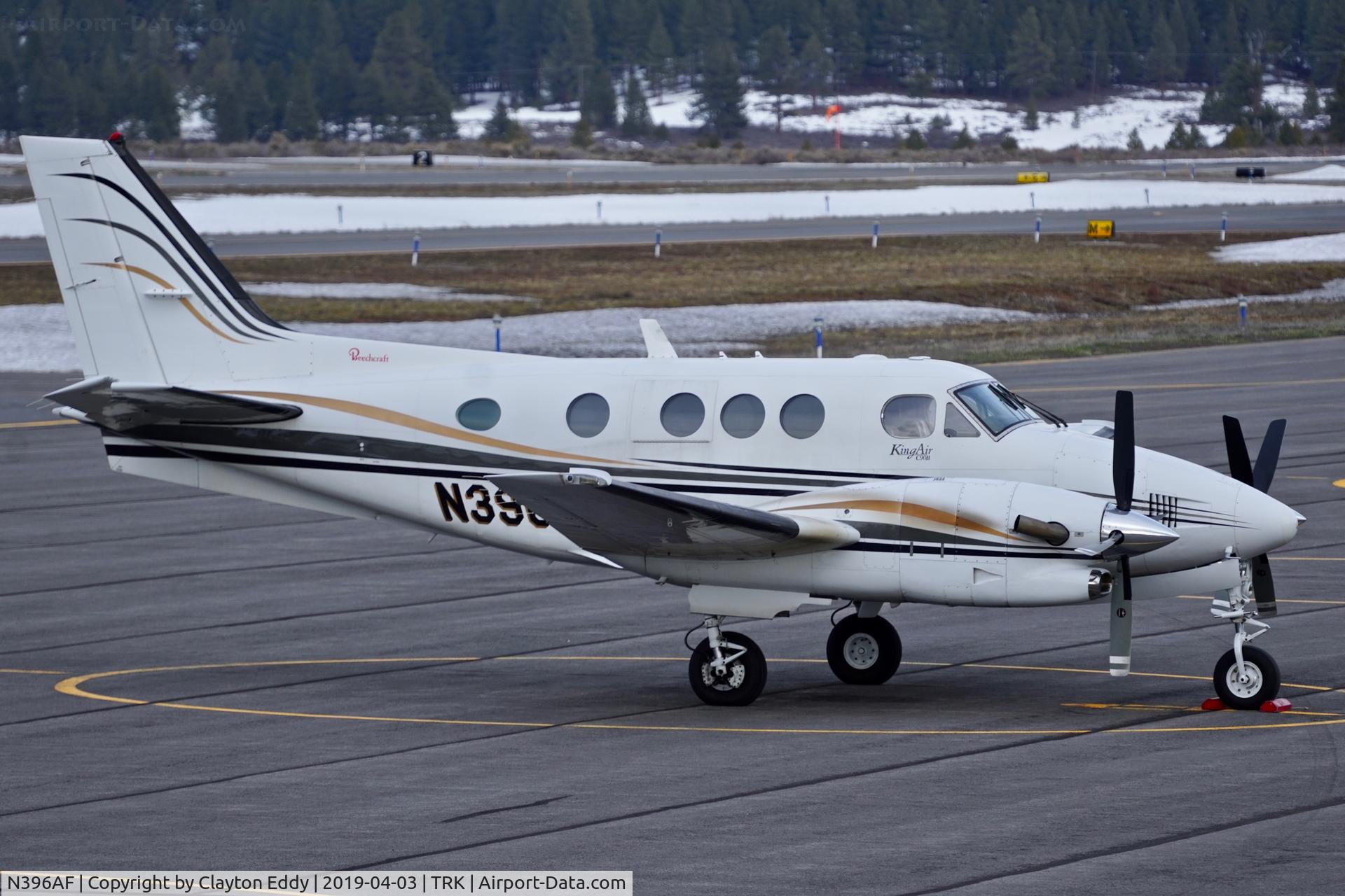 N396AF, 1998 Raytheon C90A King Air C/N LJ-1540, Truckee Airport California 2019.