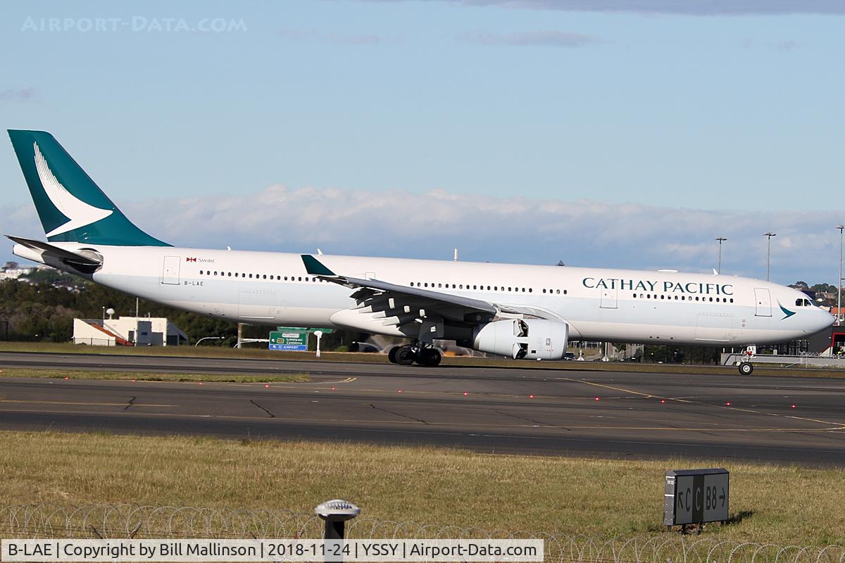 B-LAE, 2007 Airbus A330-343X C/N 850, CX101