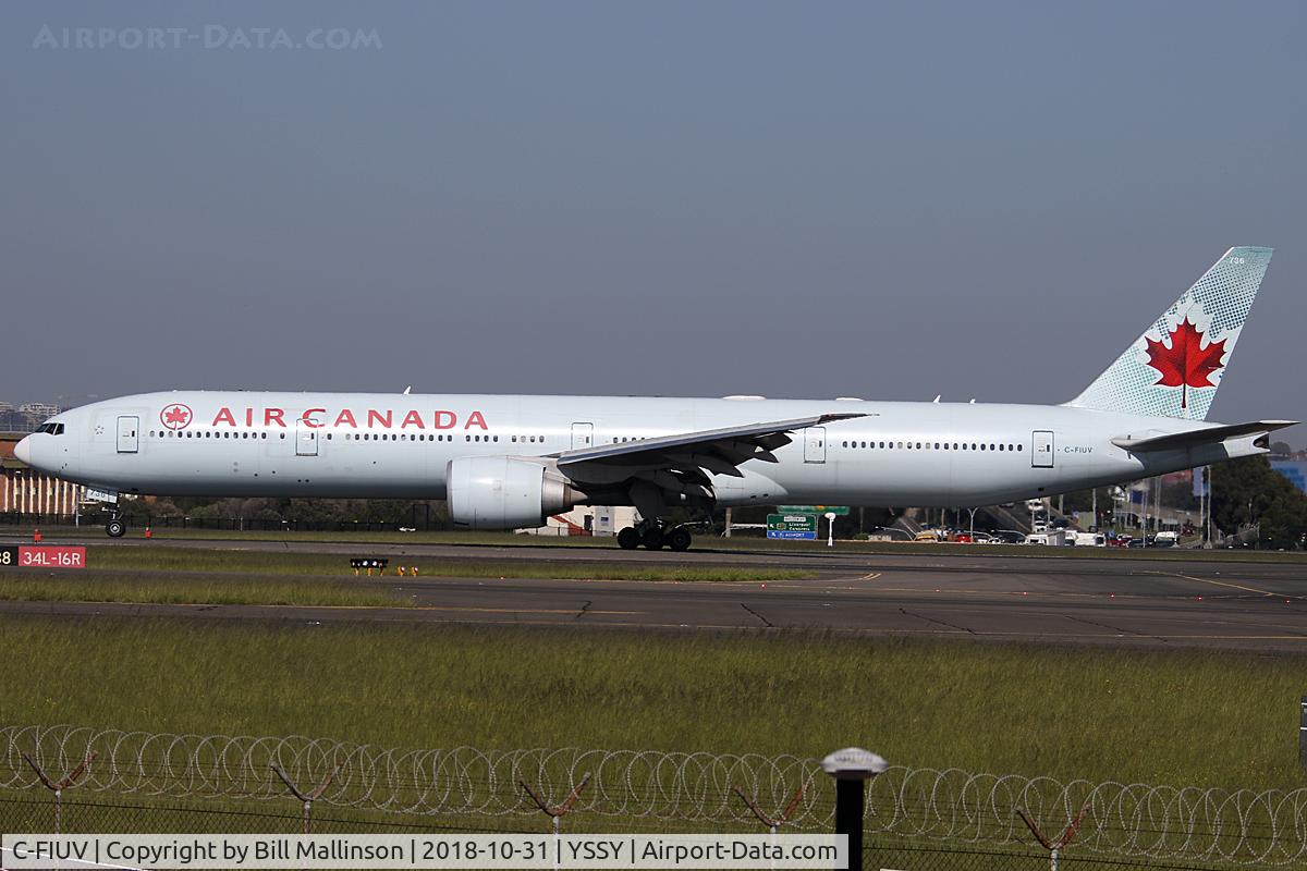 C-FIUV, 2008 Boeing 777-333/ER C/N 35248, in from YVR