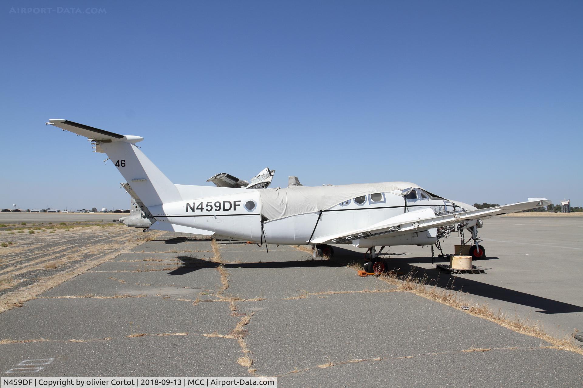 N459DF, 1981 Beech C-12D-1 Huron C/N BP-027, Sacramento CDF base