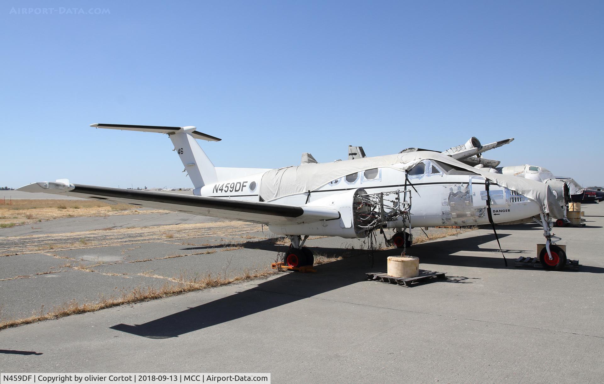 N459DF, 1981 Beech C-12D-1 Huron C/N BP-027, spare parts provider