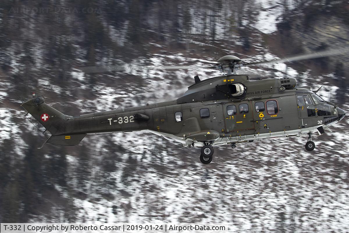 T-332, 2001 Eurocopter AS-532UL Cougar C/N 2527/MIS018, Meiringen Air Force Base