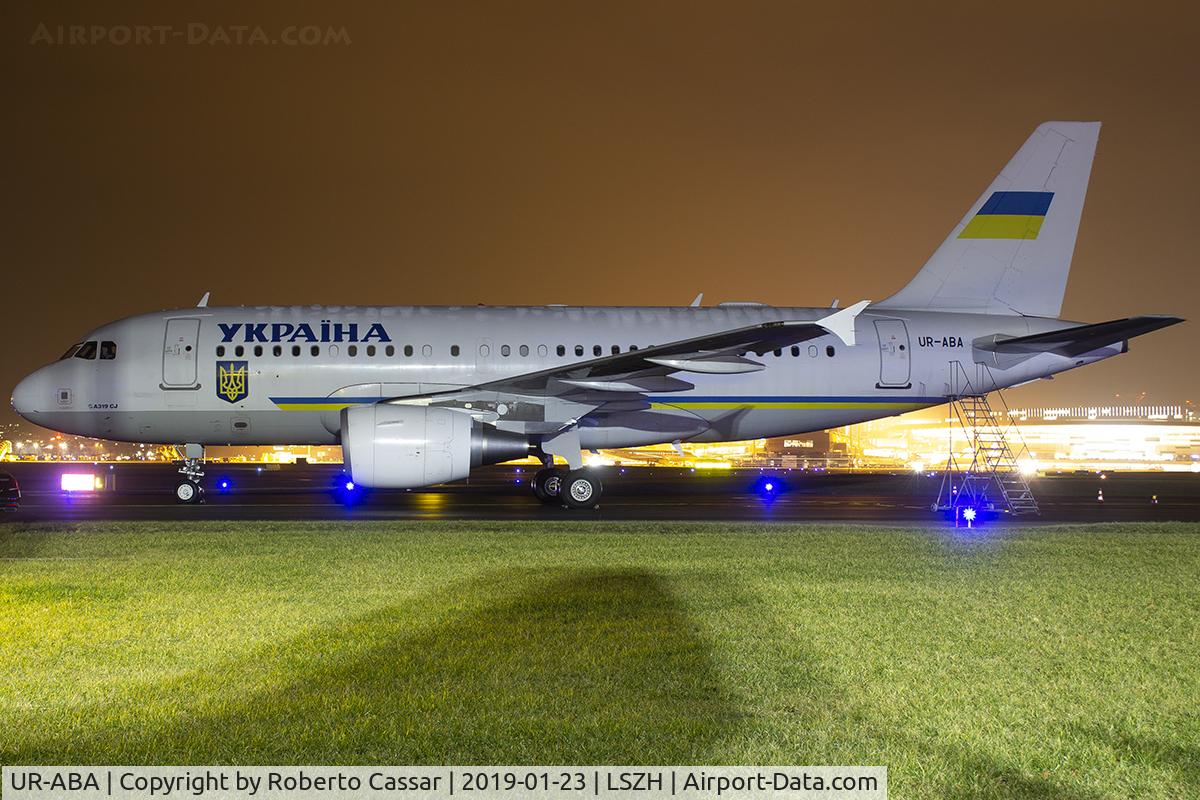 UR-ABA, 2007 Airbus A319-115 C/N 3260, World Economic Forum 2019